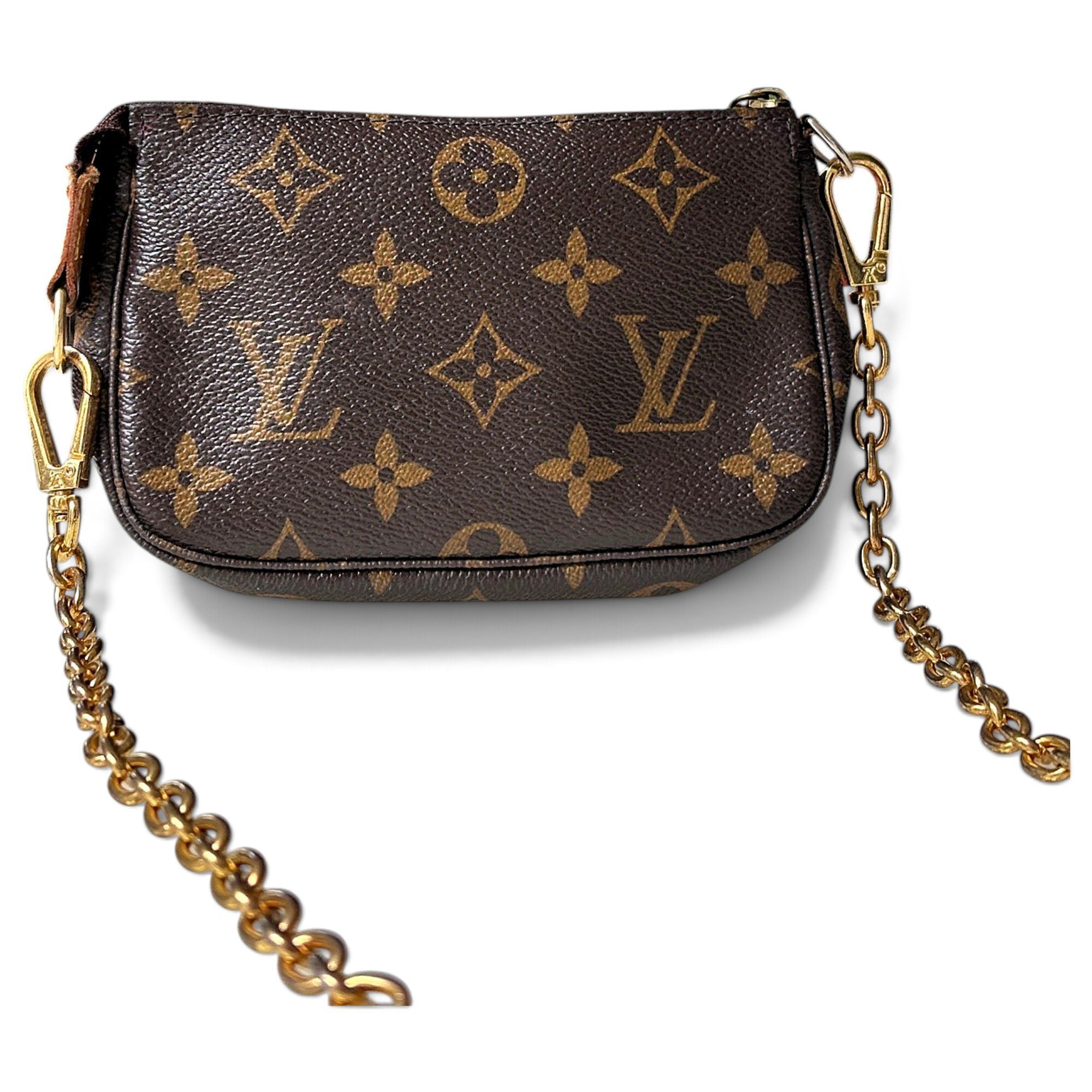 Leather mini bag