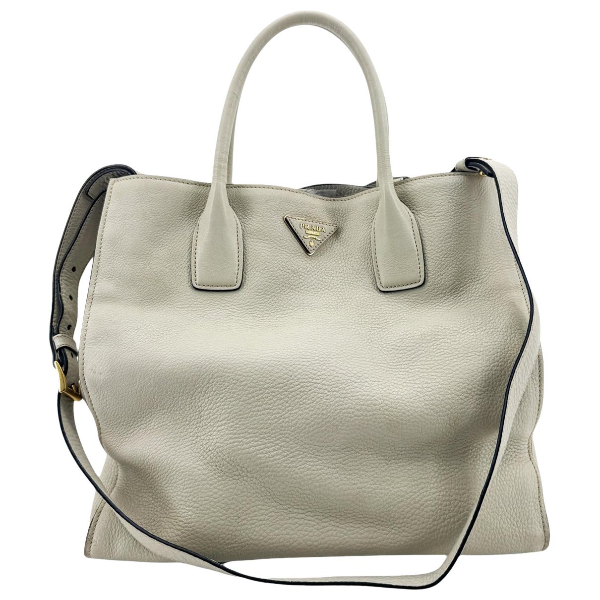 Leather tote