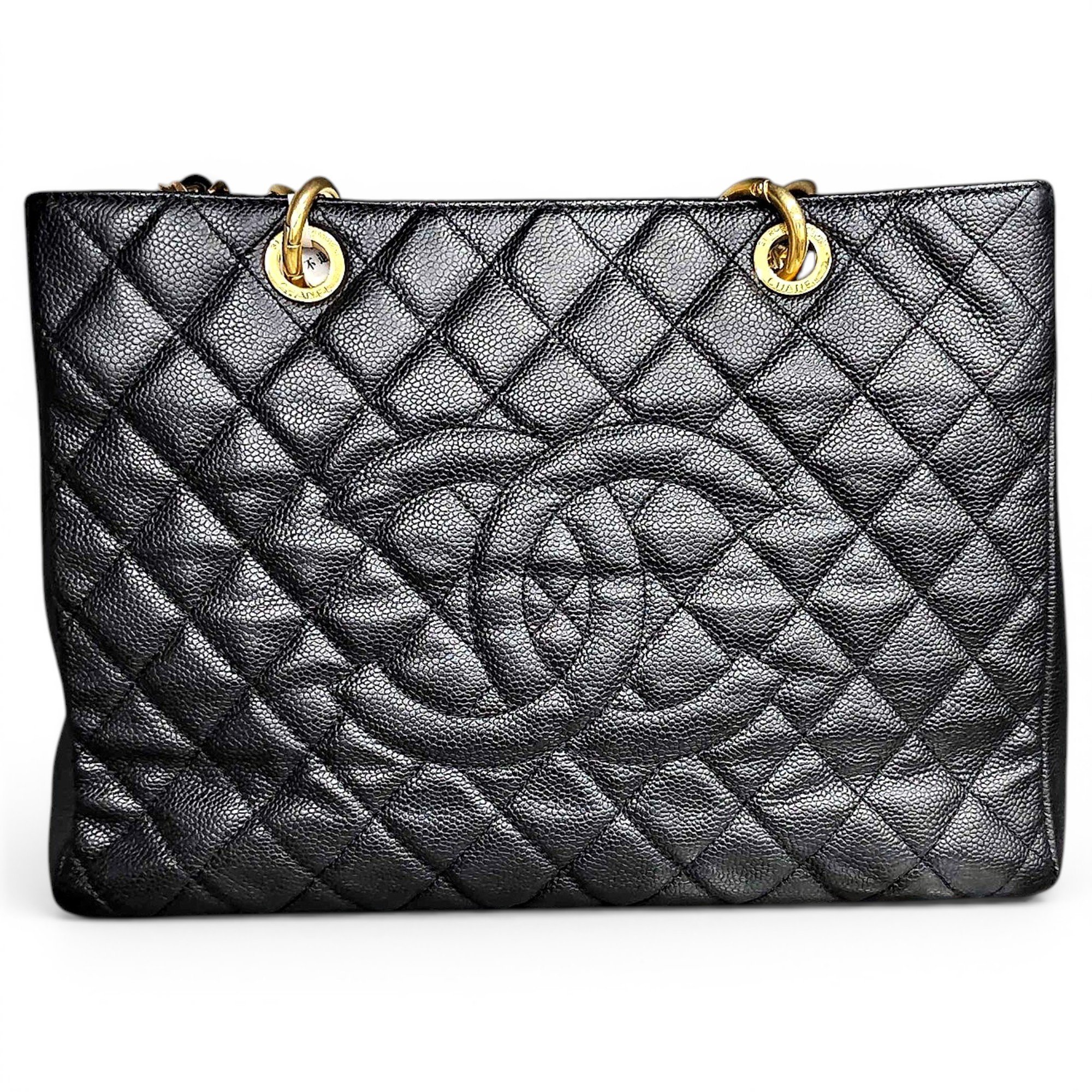 Grand shopping leather handbag