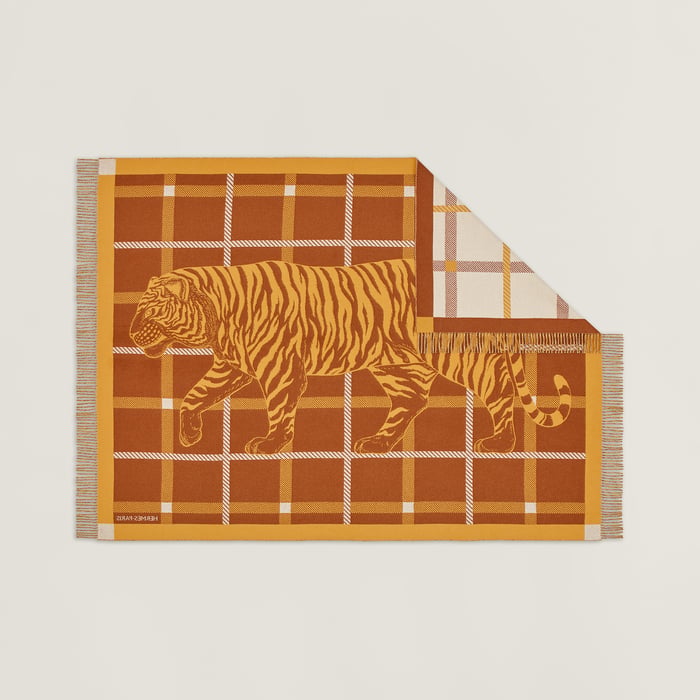 Terre De Sienne Tigre Altai 2 Blanket