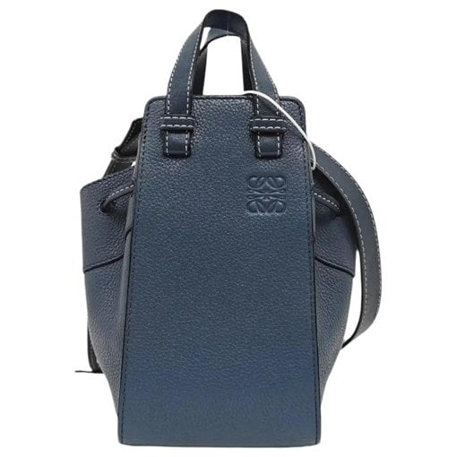 Hammock leather handbag