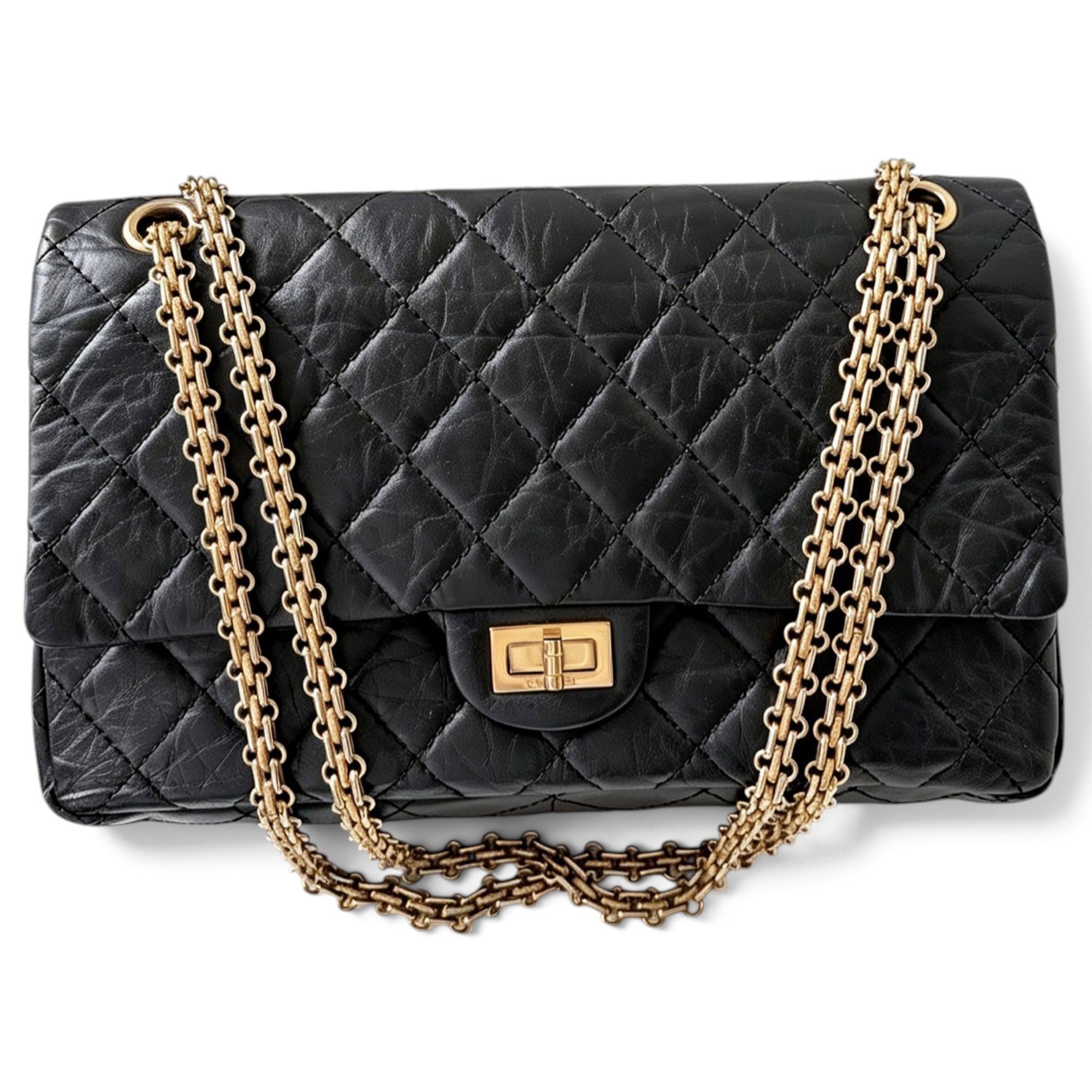 2.55 leather handbag
