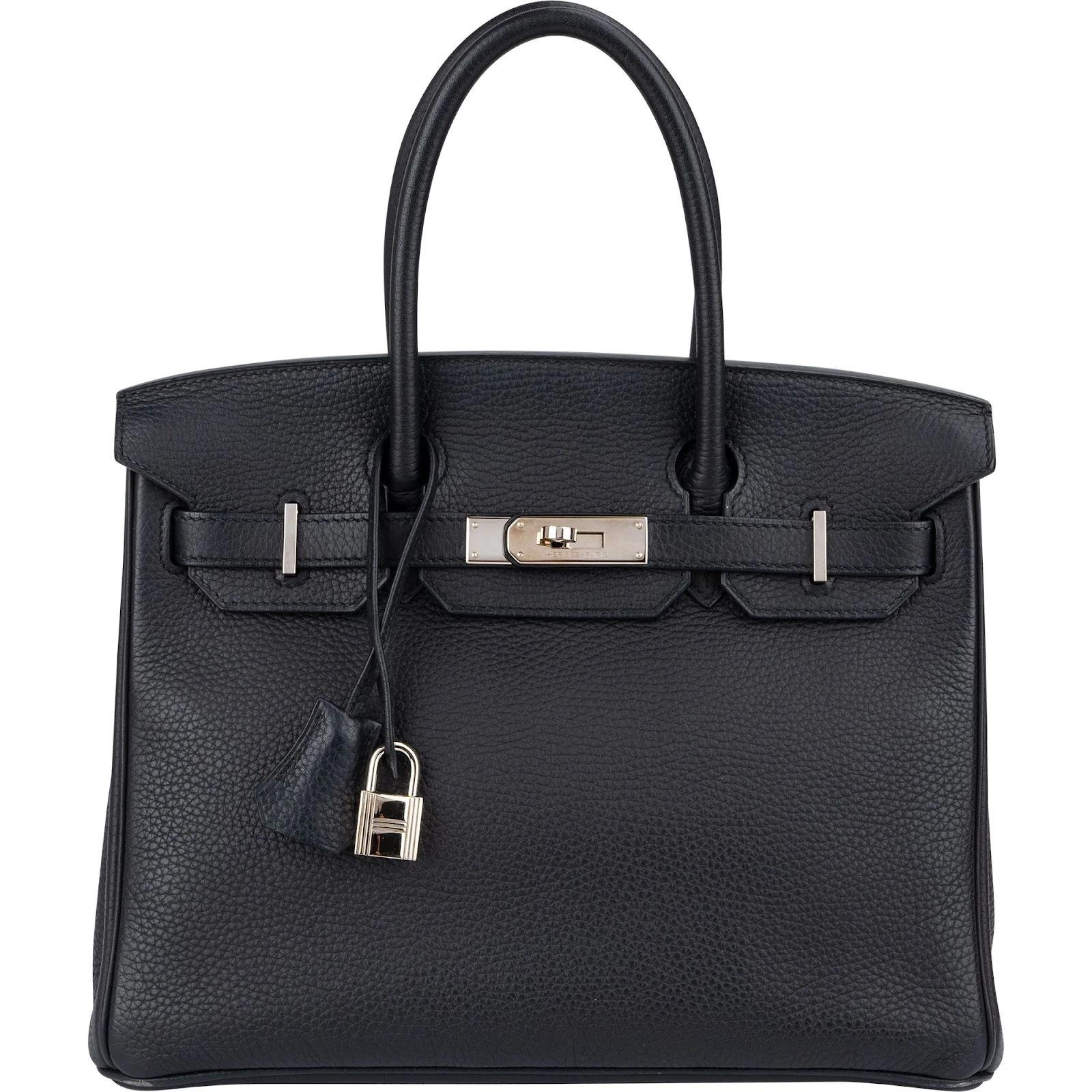 Birkin 30 leather handbag