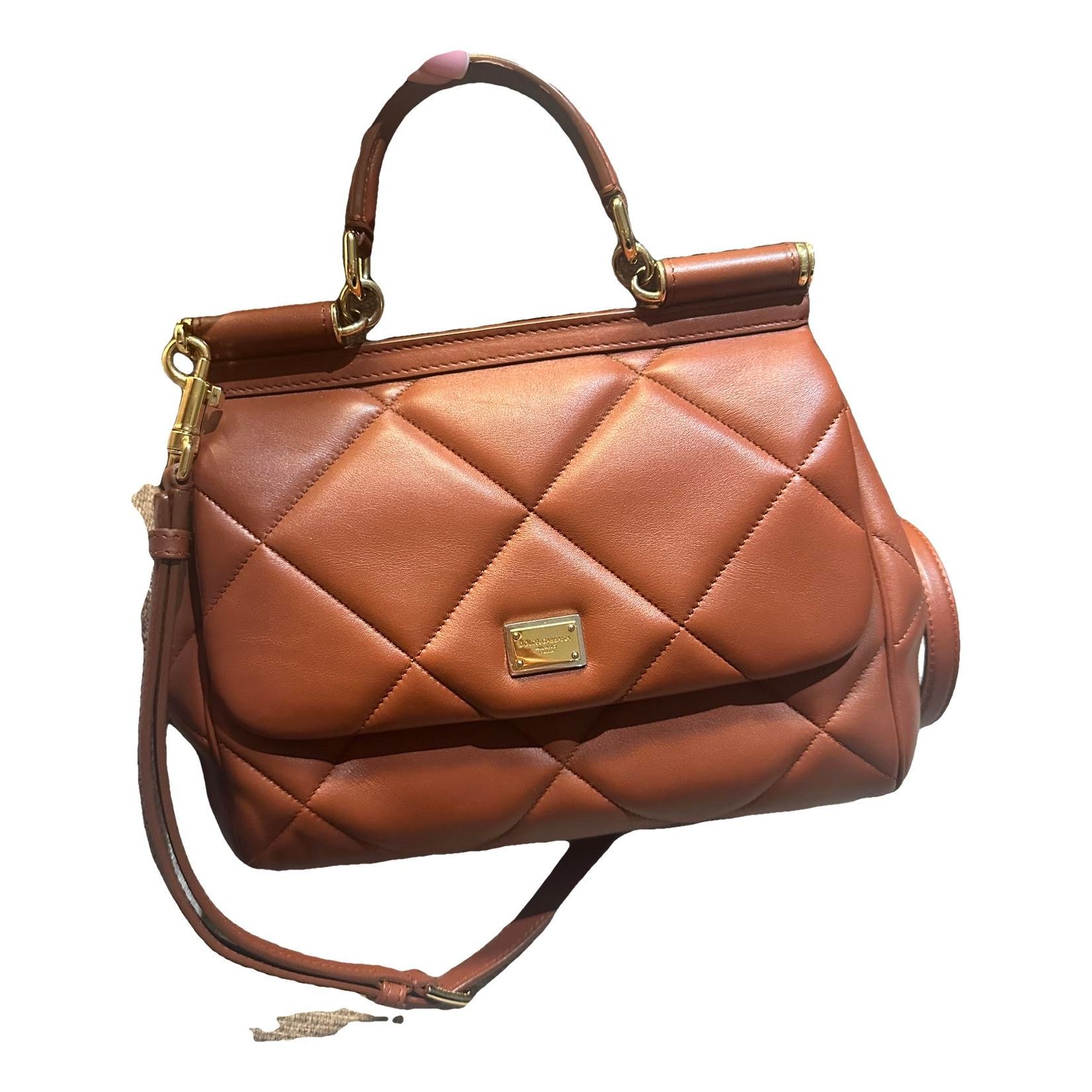 Dolce & Gabbana Sicily leather handbag