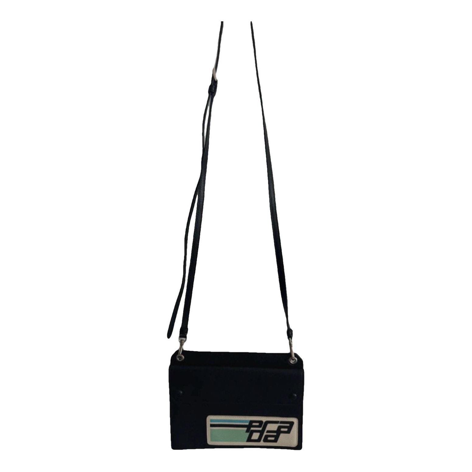 Leather crossbody bag