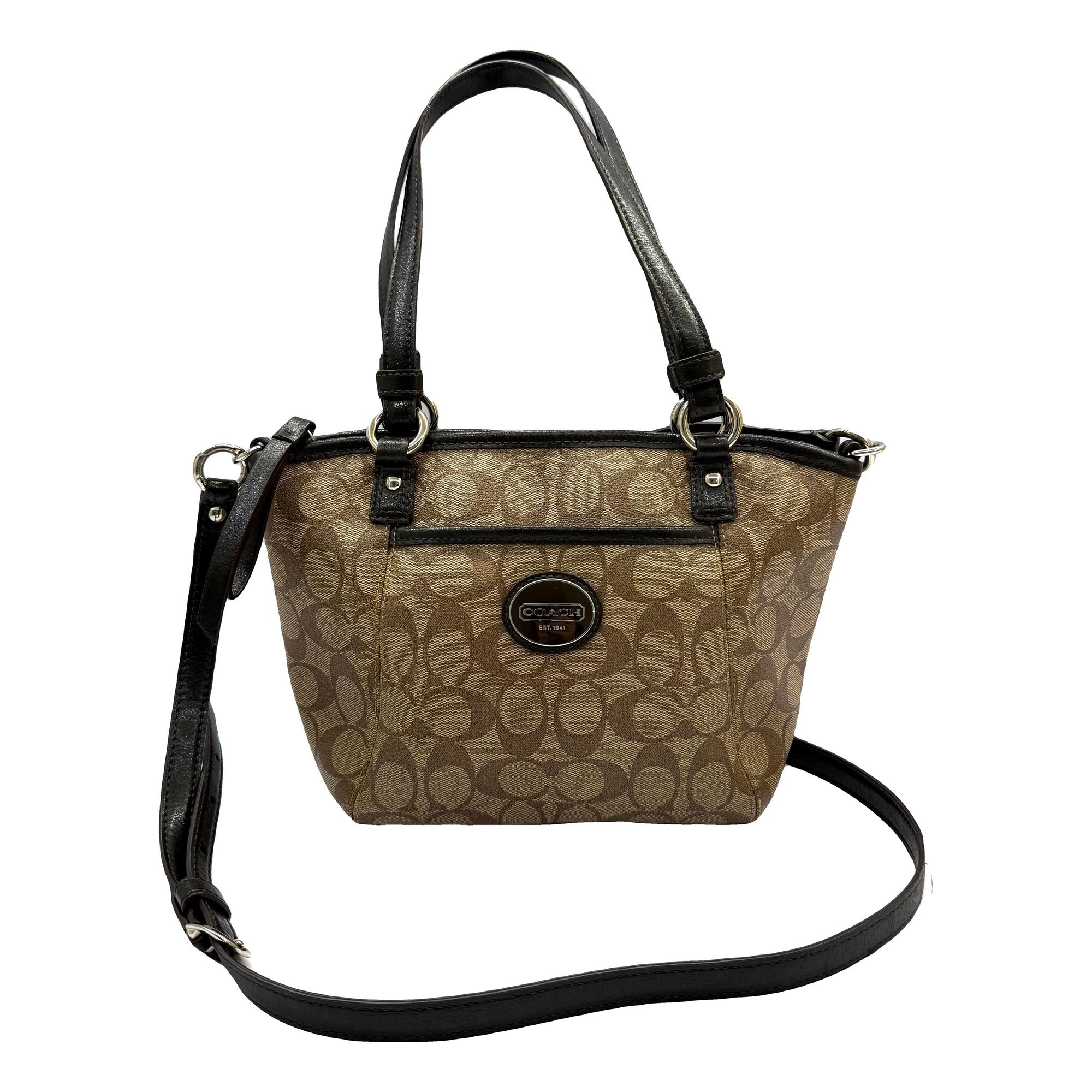 Signature Sufflette leather tote
