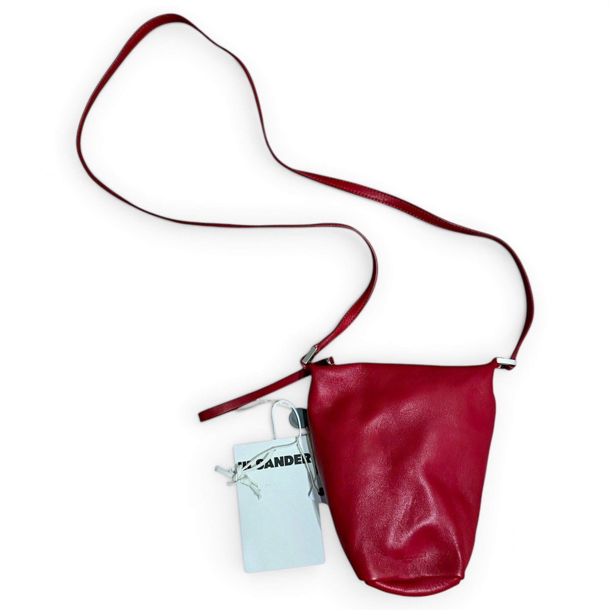 Leather crossbody bag