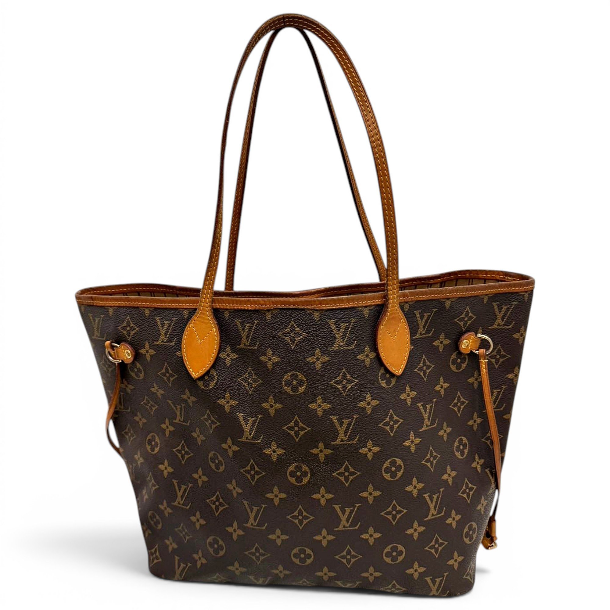 Neverfull leather tote