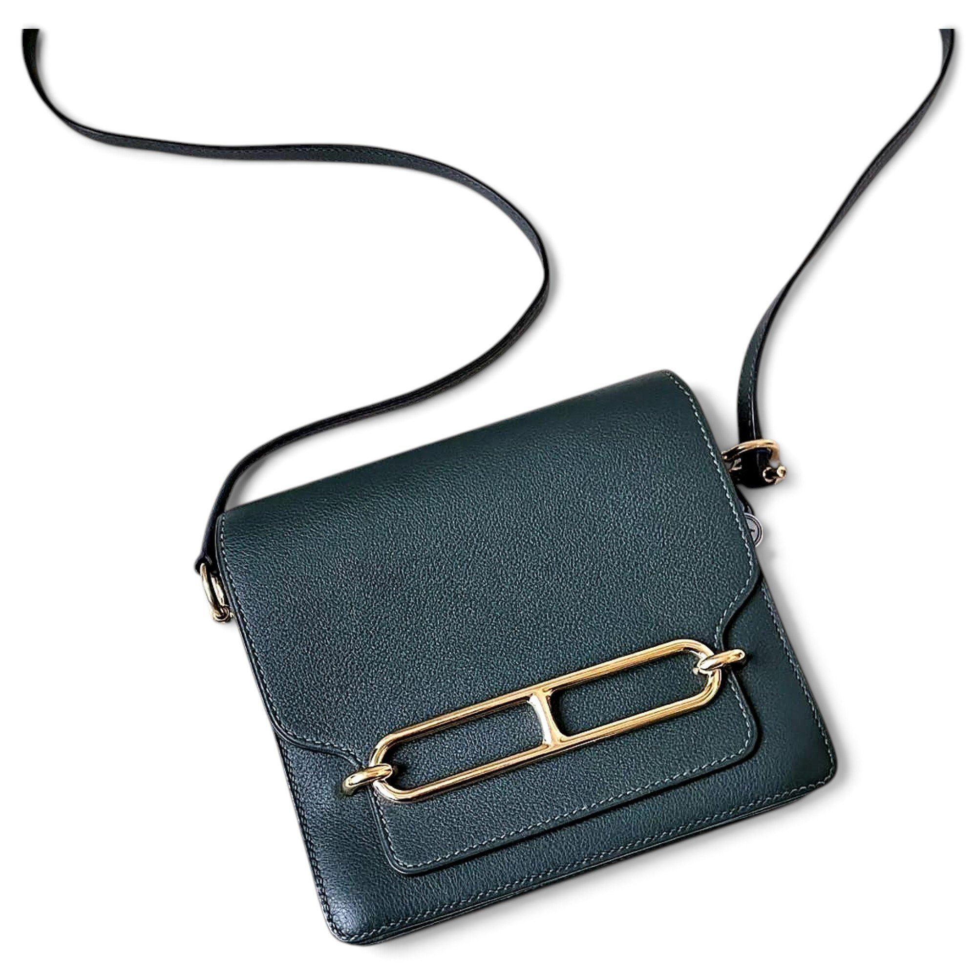 Leather mini bag