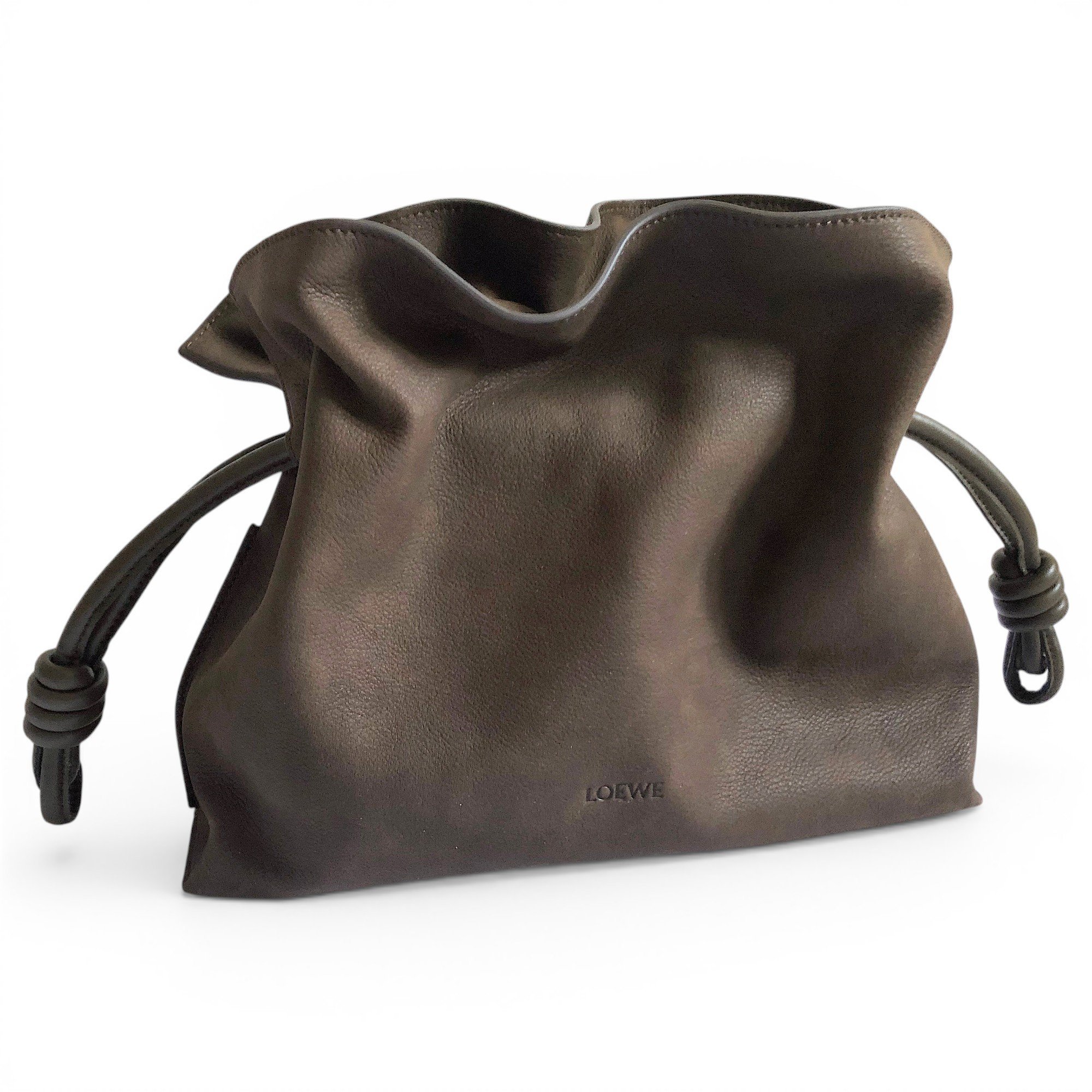 Flamenco leather handbag