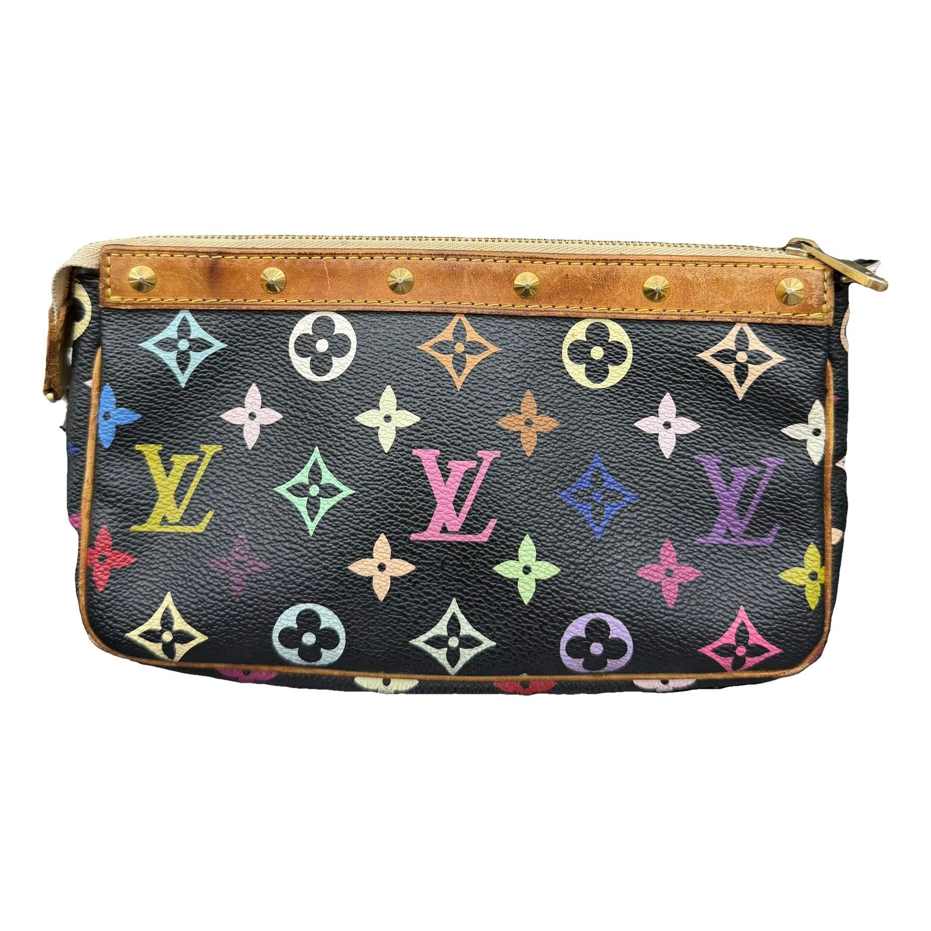 Pochette Accessoire leather handbag