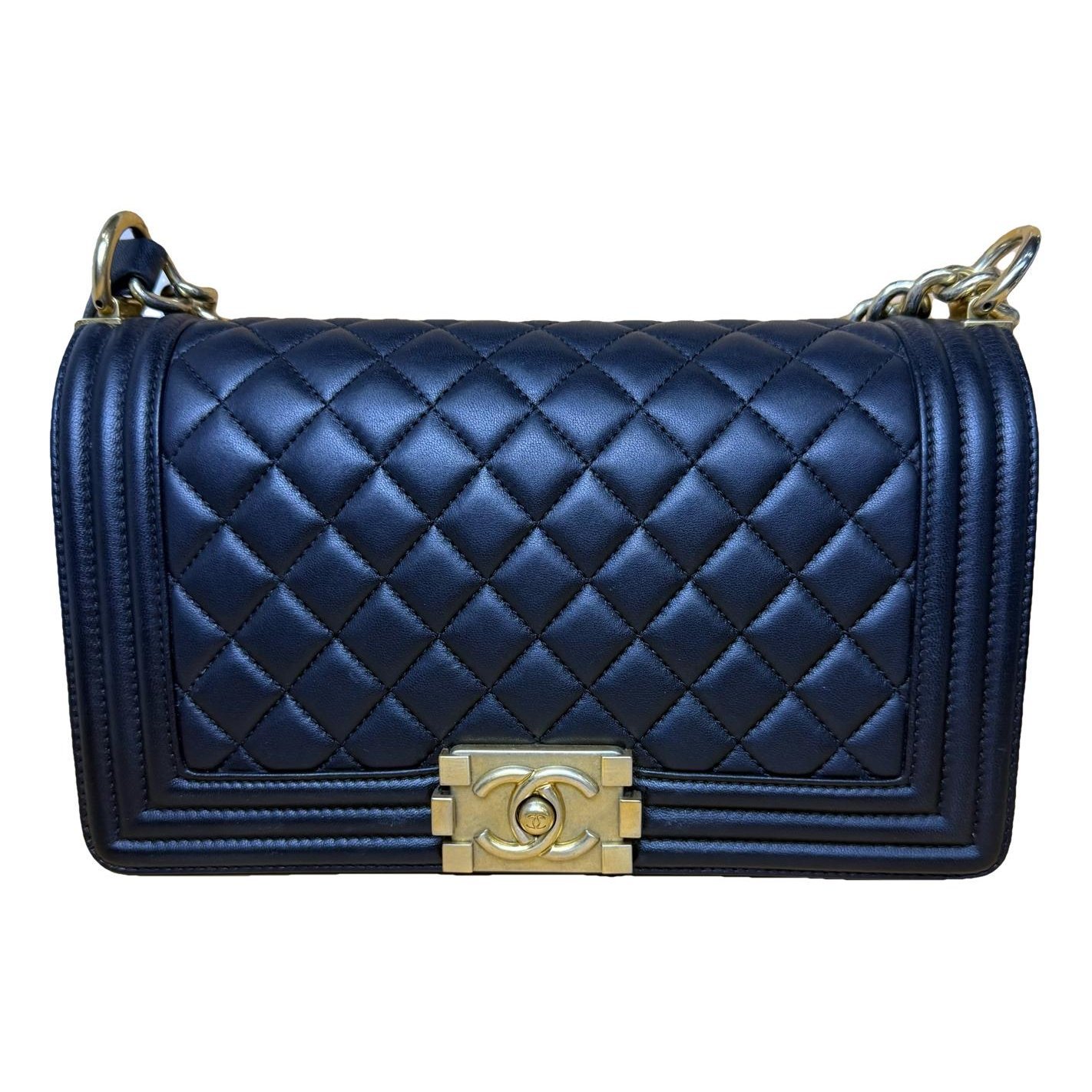 Boy leather crossbody bag