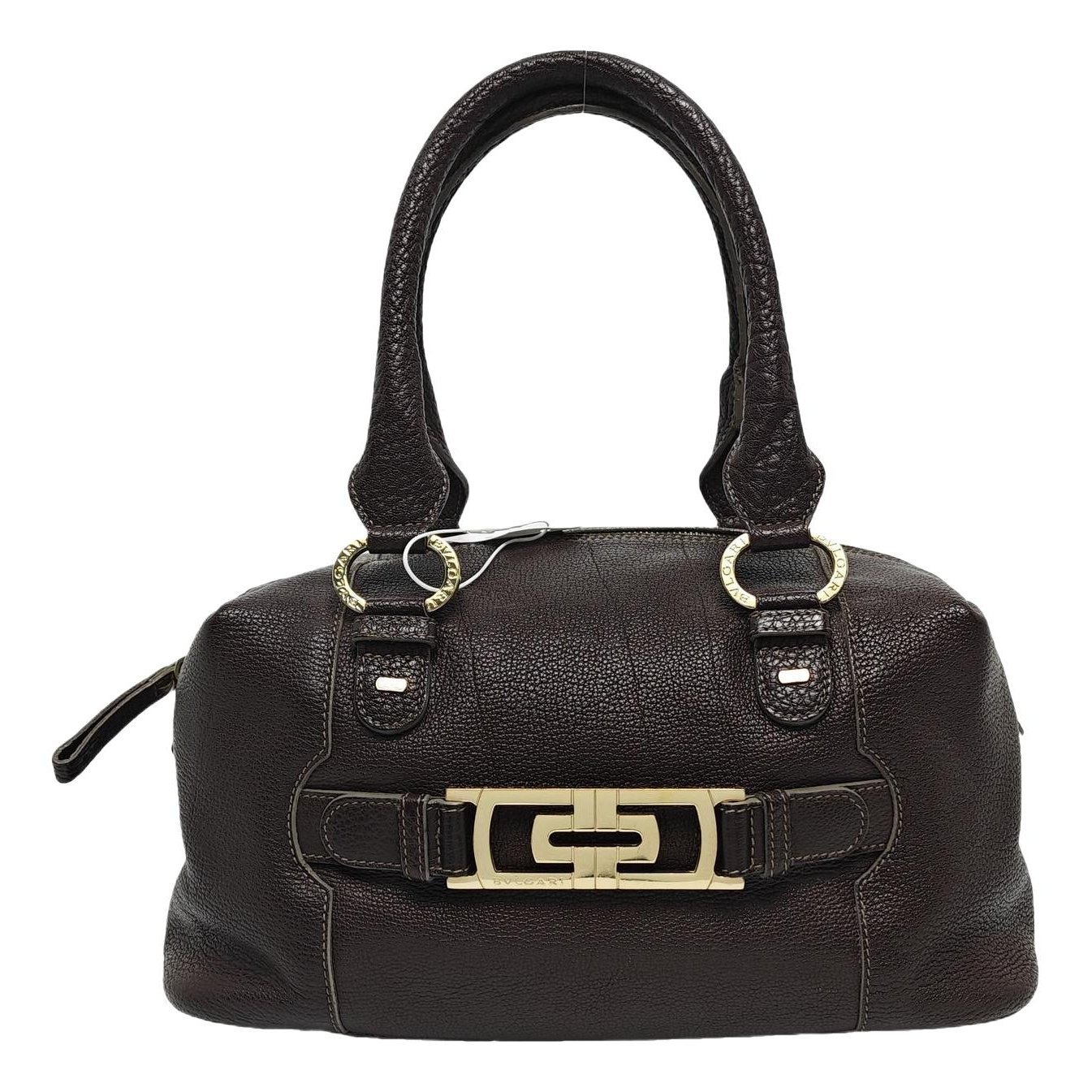 Bvlgari Chandra leather tote