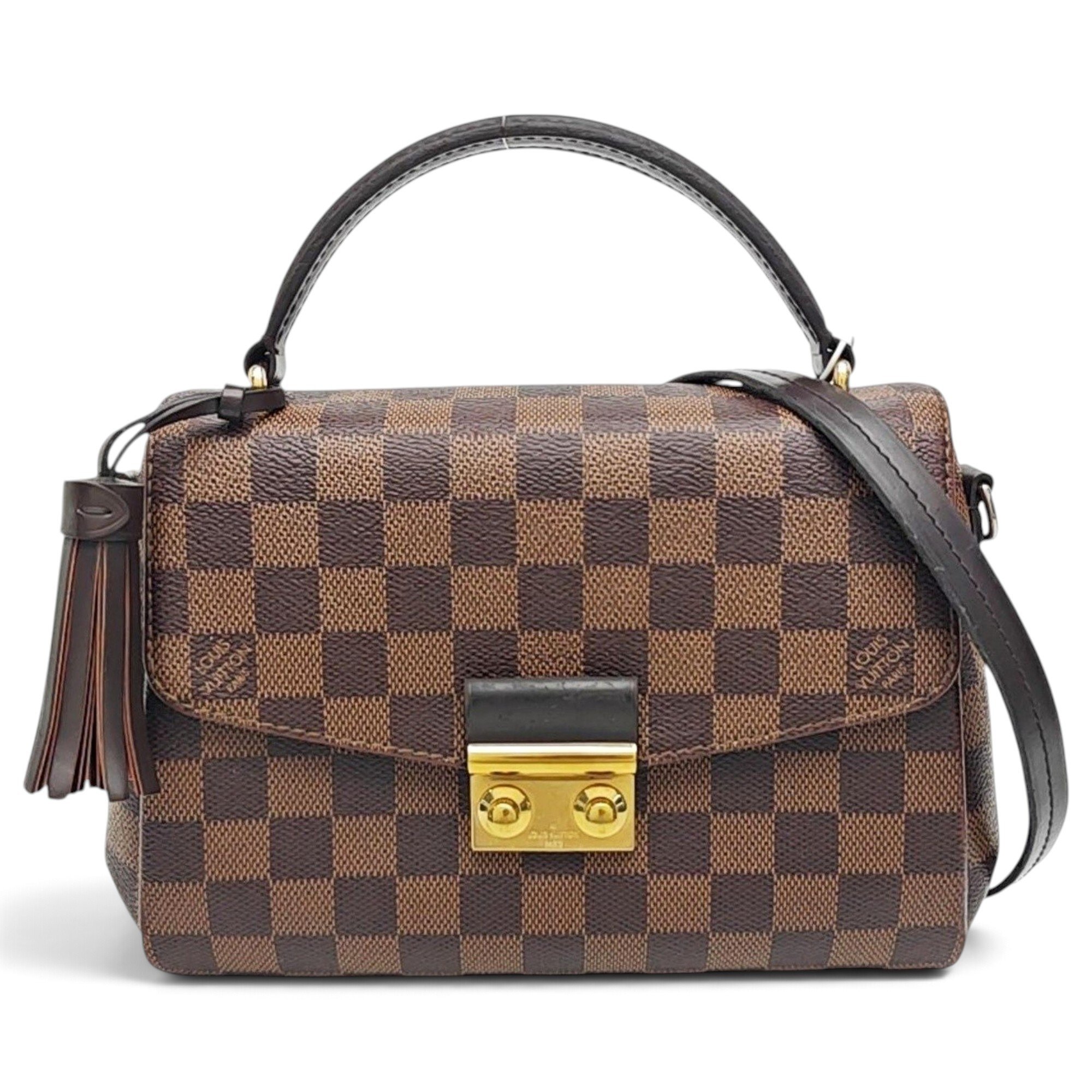 Croisette leather handbag