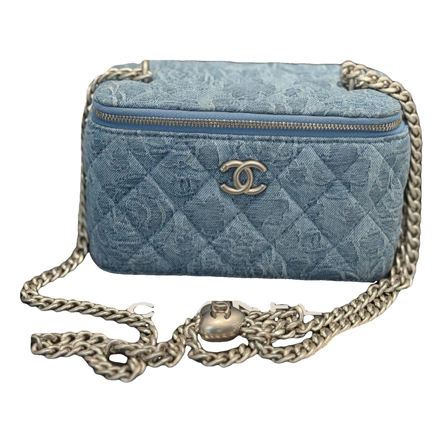 Trendy CC Vanity leather handbag