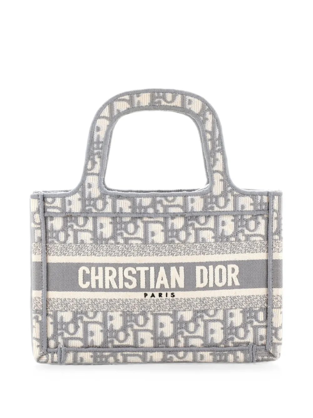 Book Oblique Canvas Mini tote bag