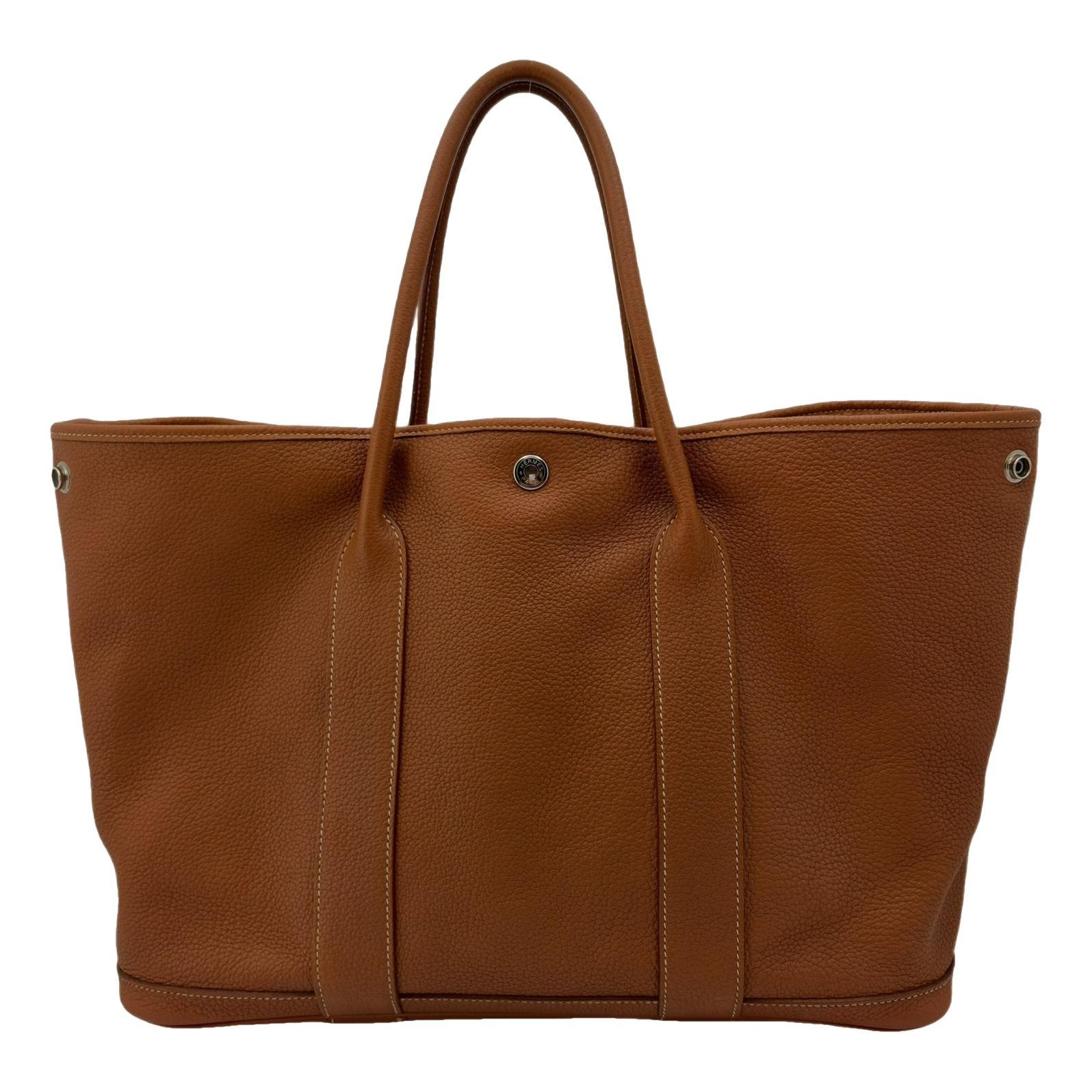 Garden Party leather tote