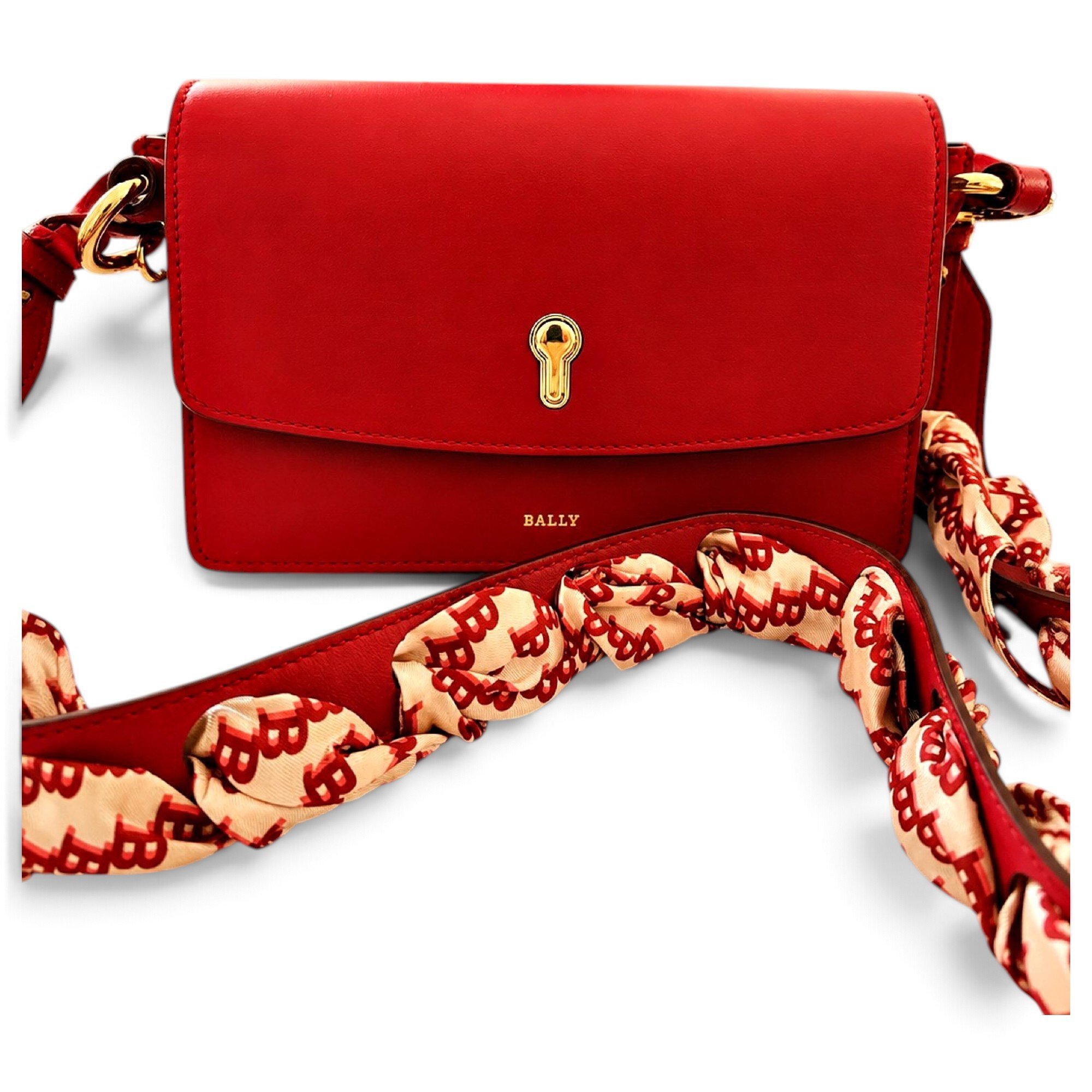 Leather crossbody bag