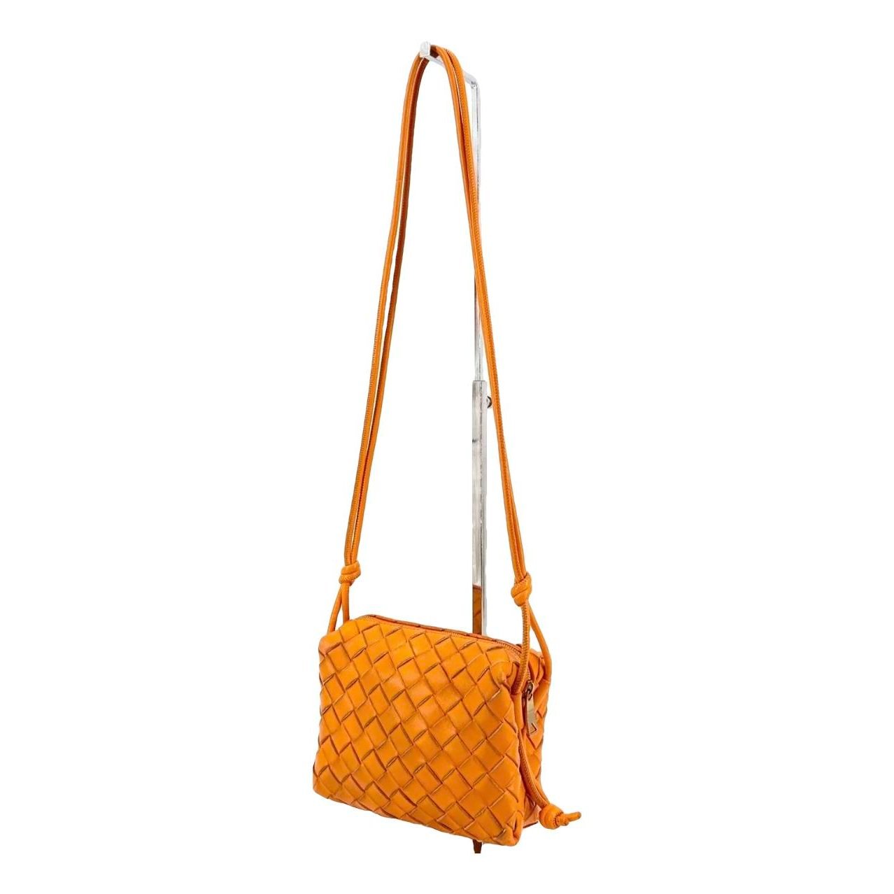 Loop leather crossbody bag