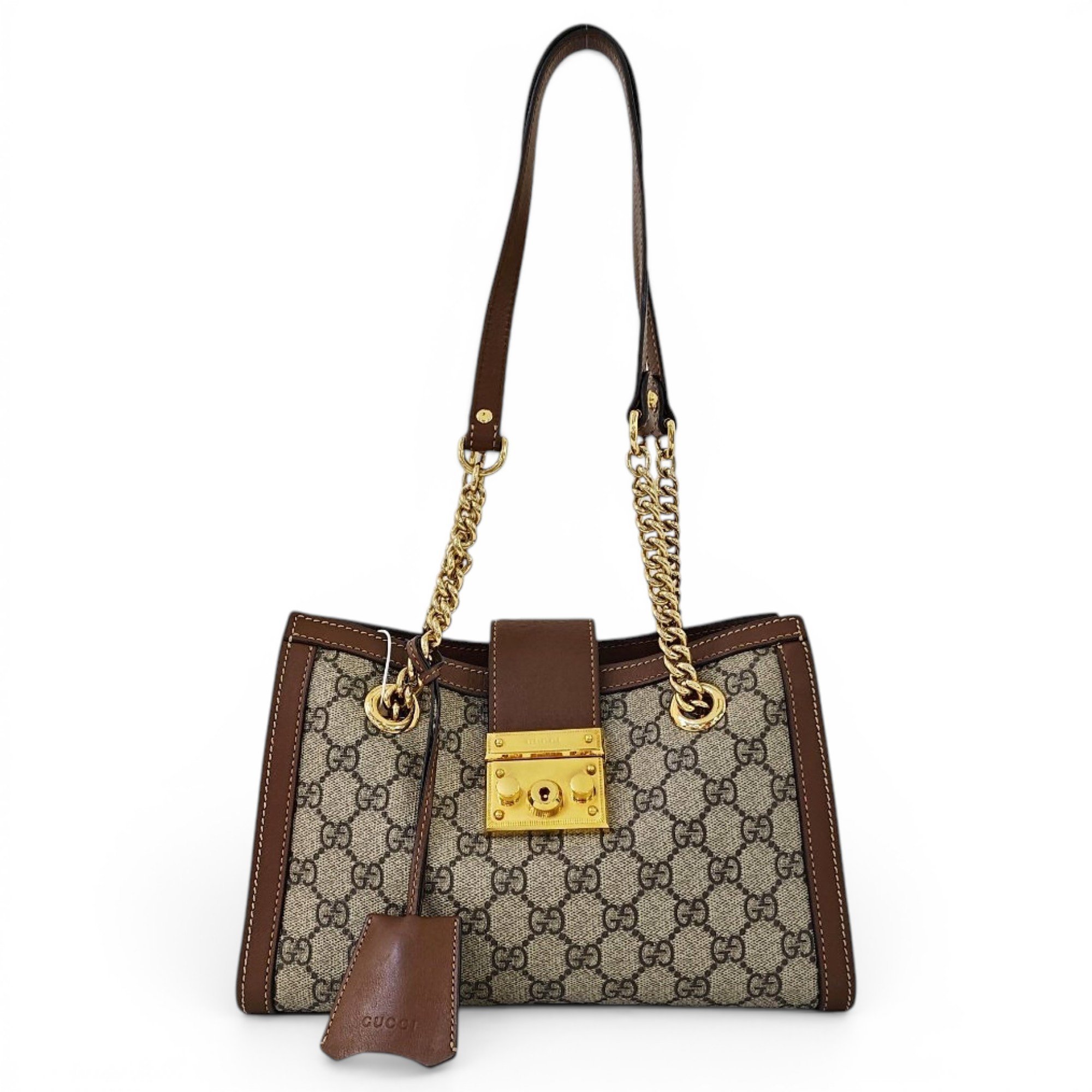 Padlock cloth handbag
