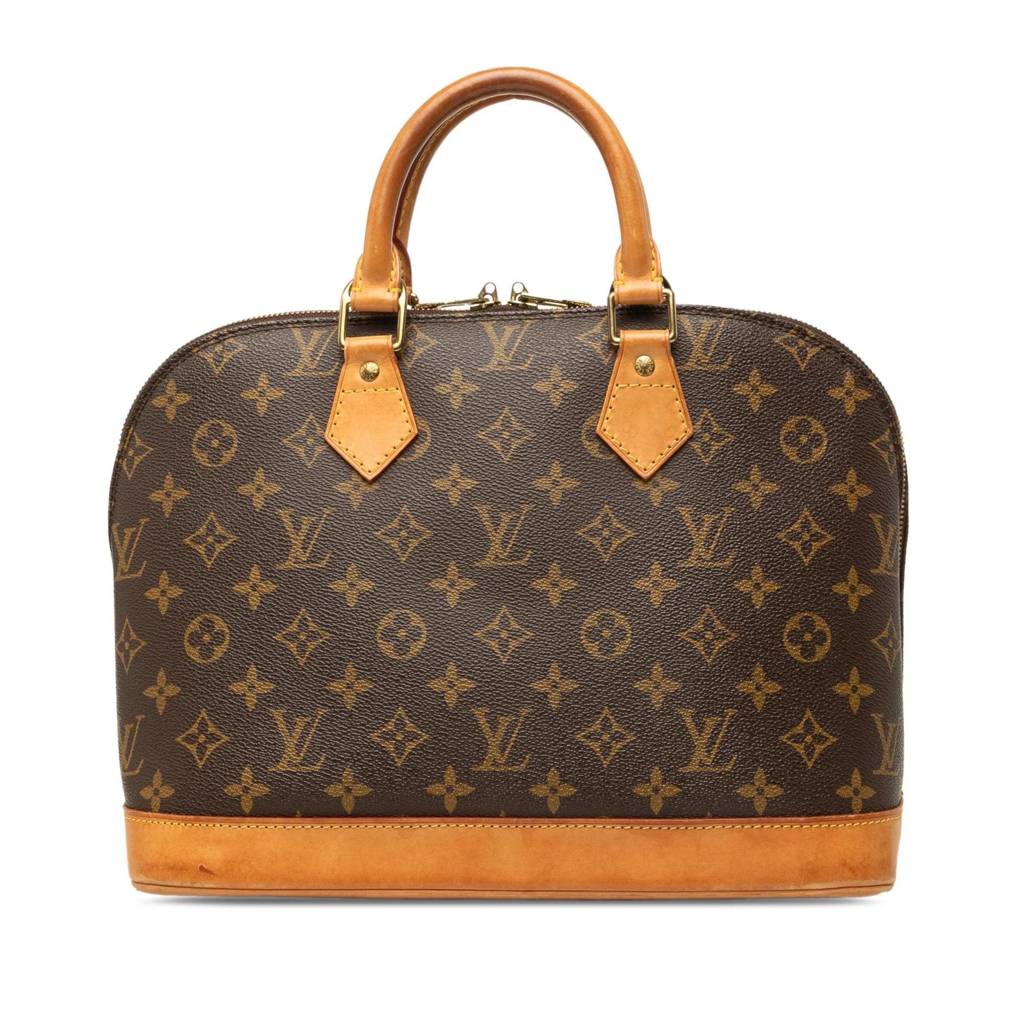Alma leather handbag