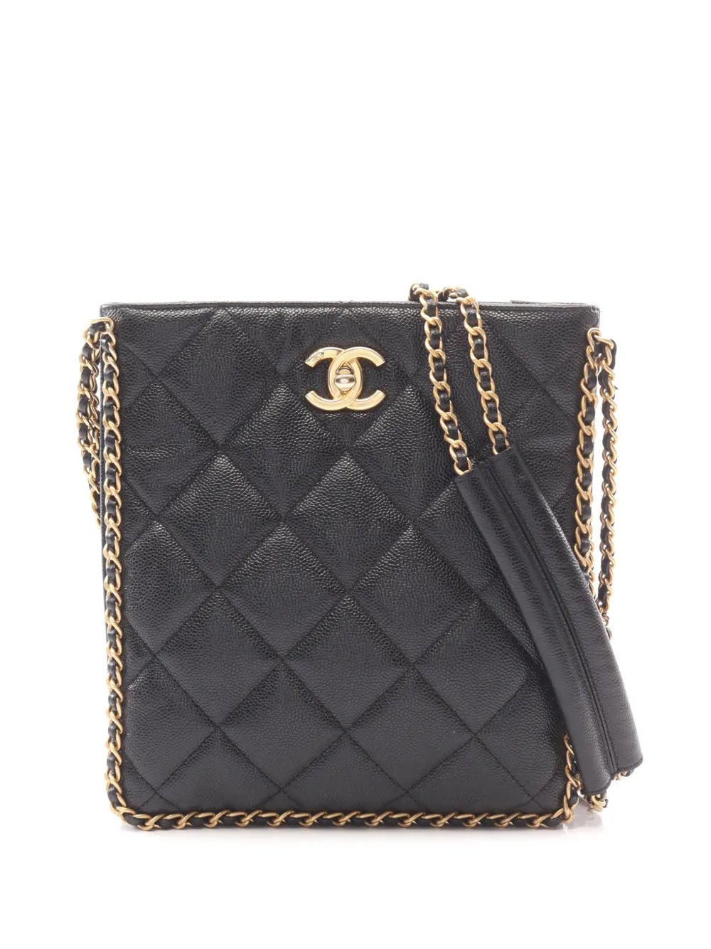2021-2026 CC Quilted Caviar Chain Around shoulder bag