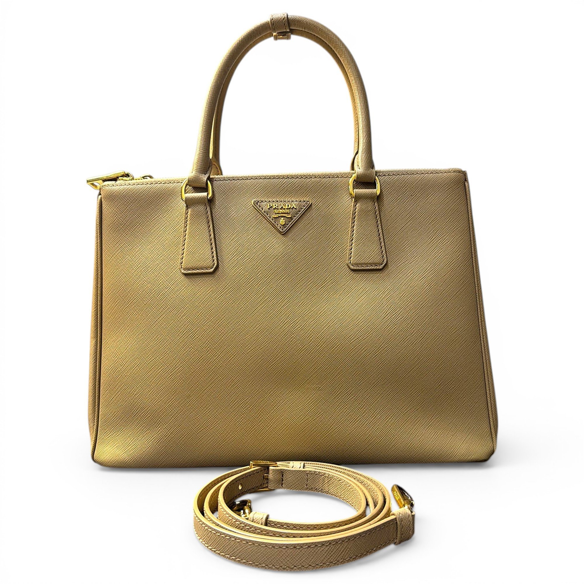 Galleria leather handbag