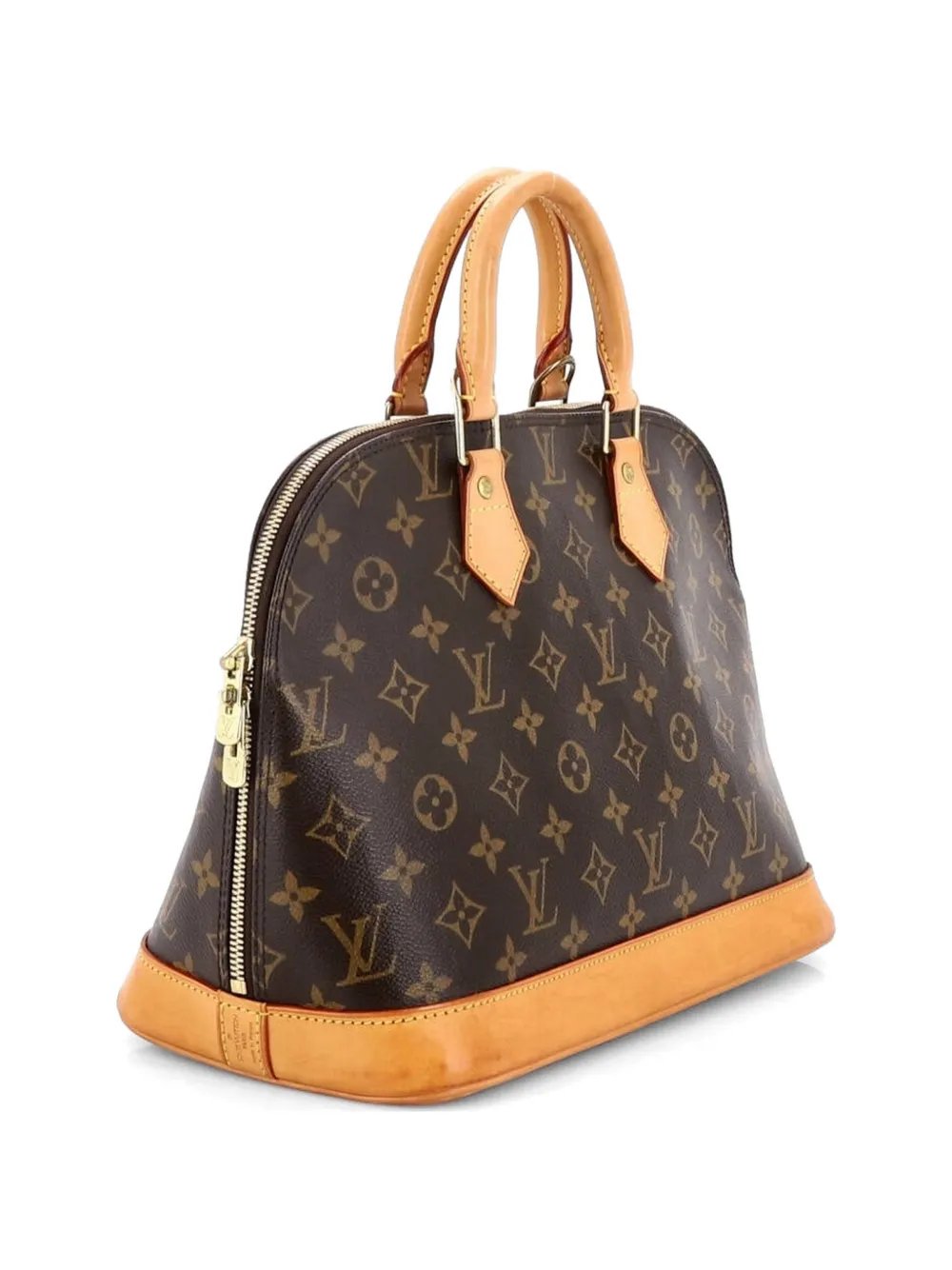 Vintage Alma Handbag Monogram Canvas PM satchel