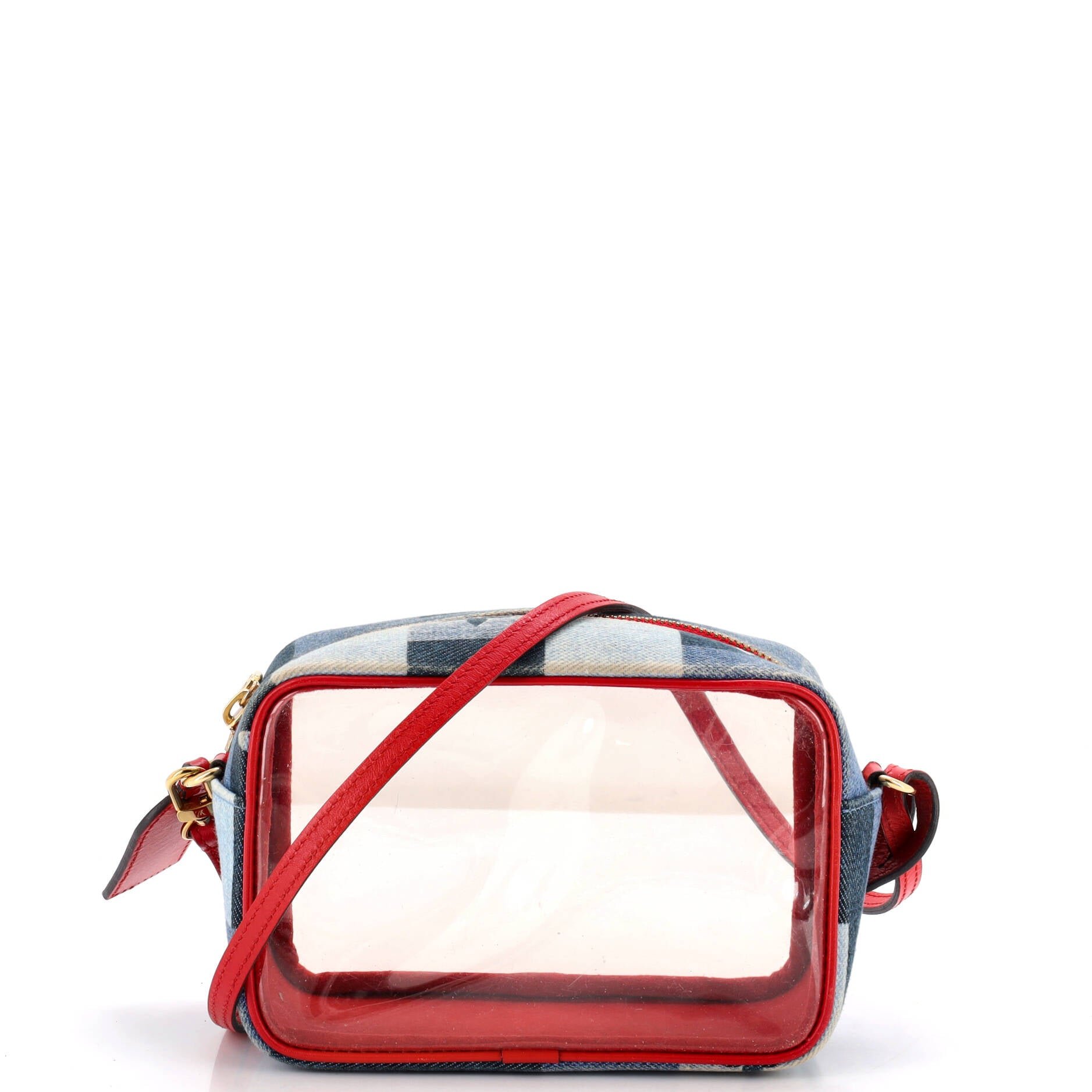 Louis Vuitton Beach Pouch Damier and Monogram Patchwork Denim