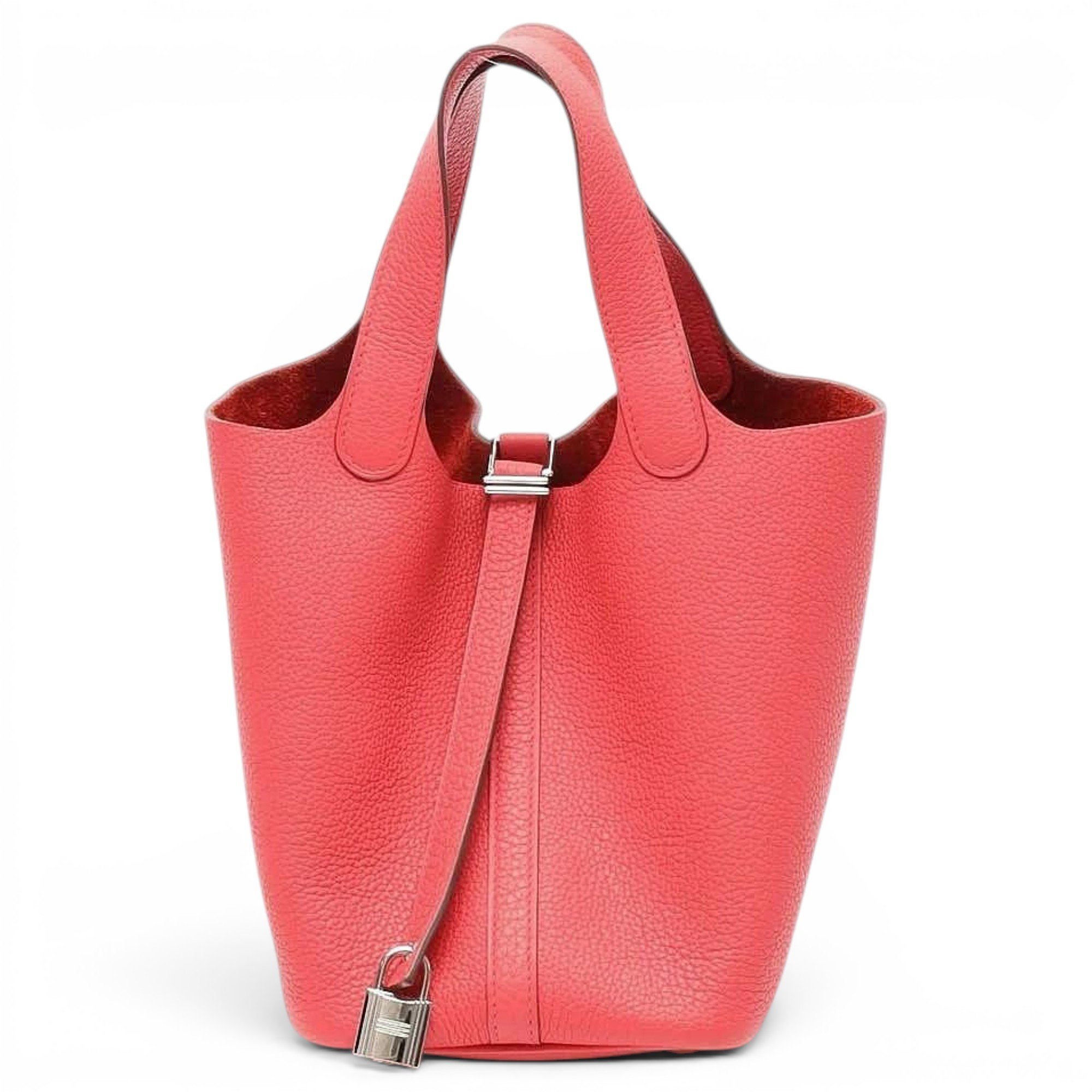 Picotin leather handbag