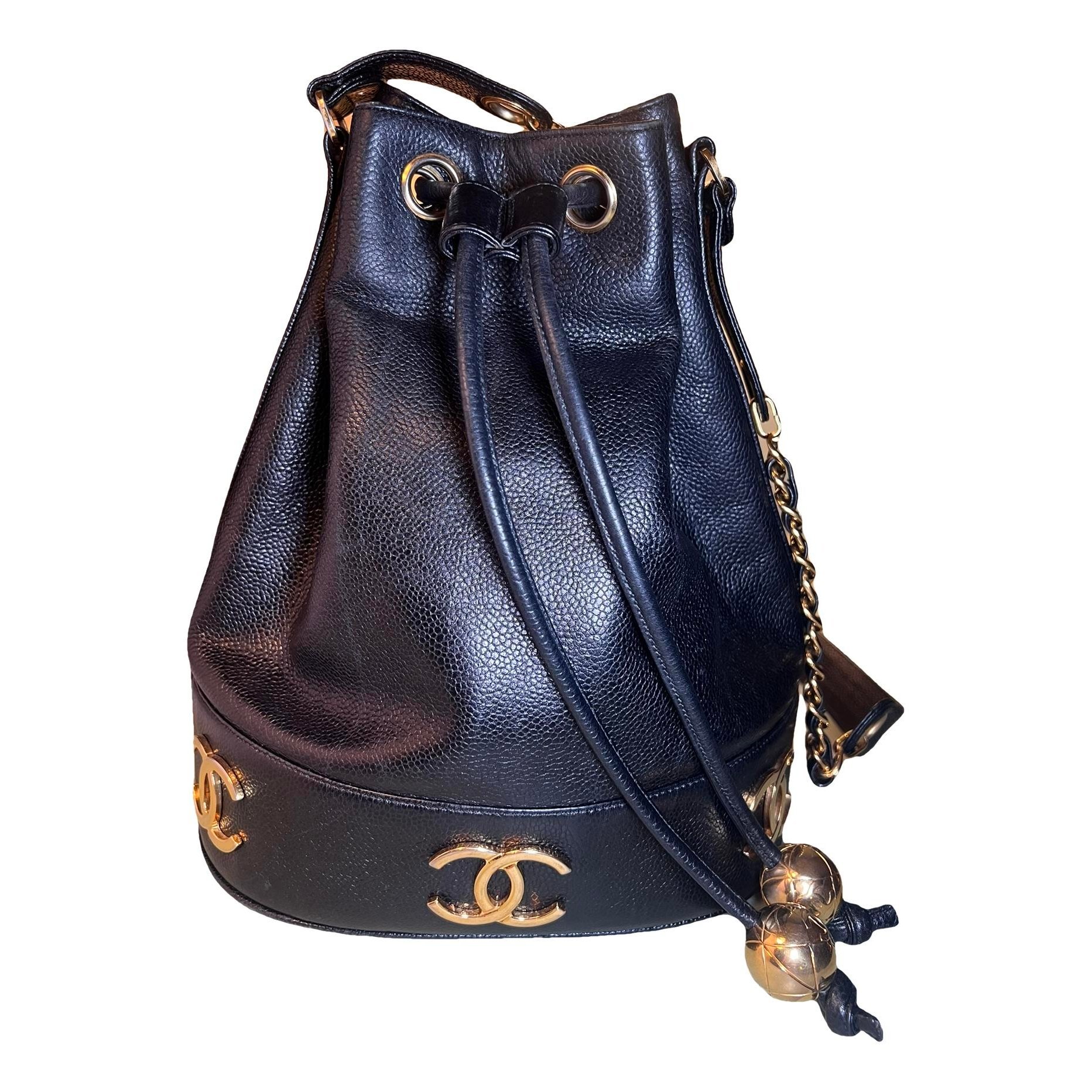 Leather handbag