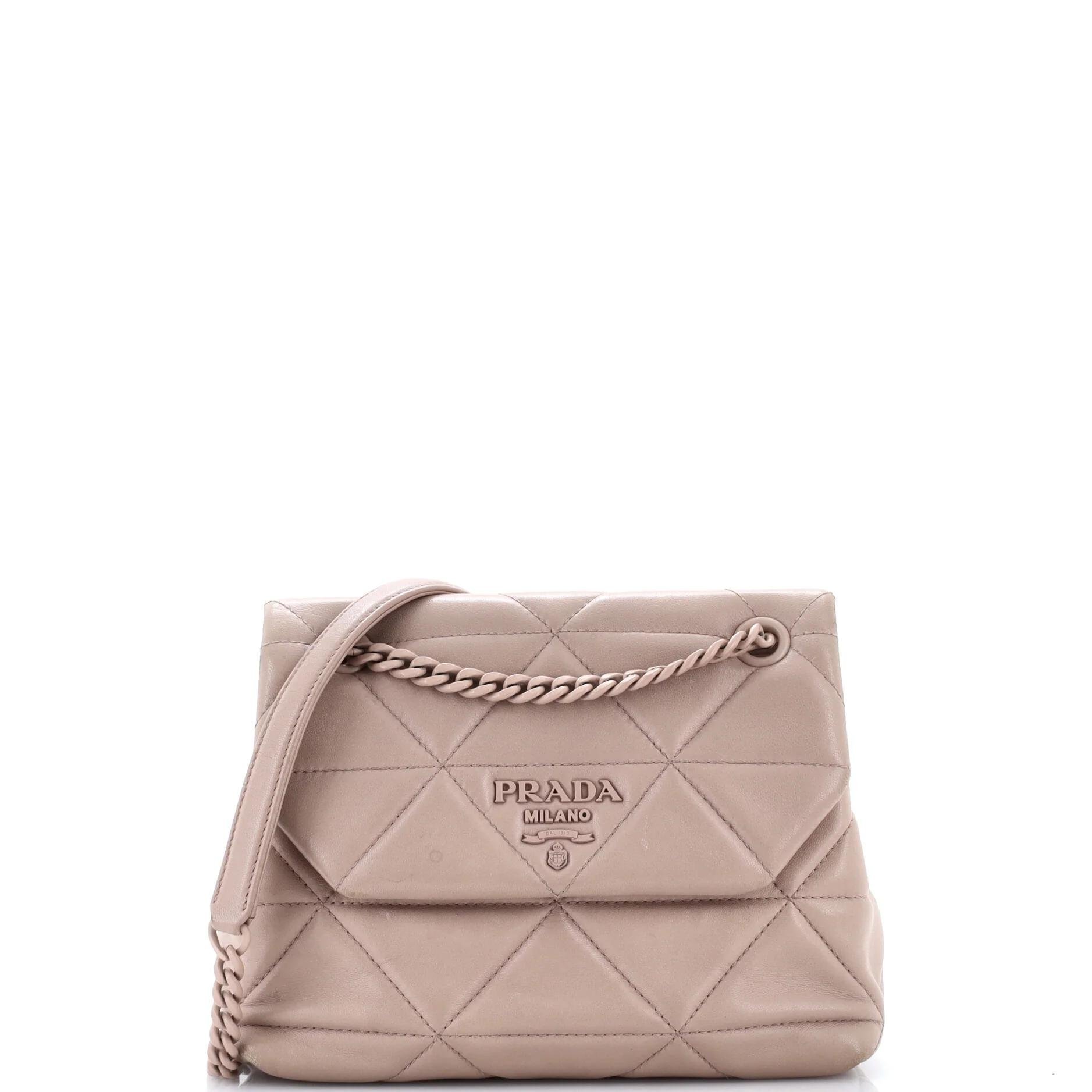 Spectrum leather handbag