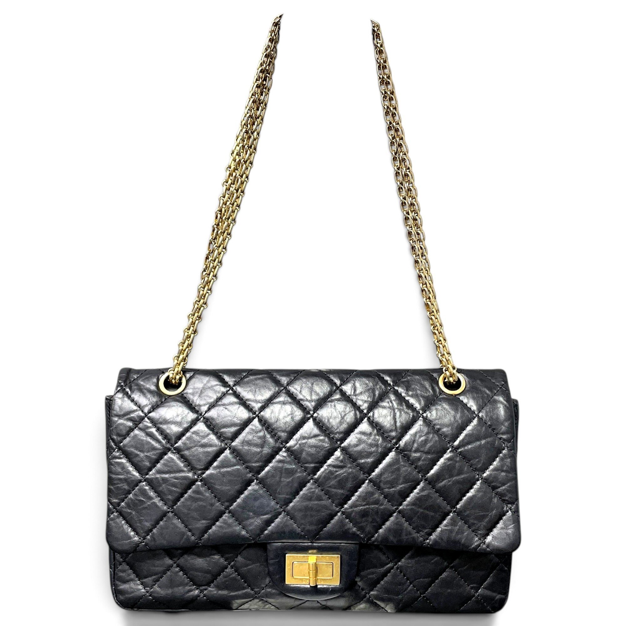 2.55 leather handbag