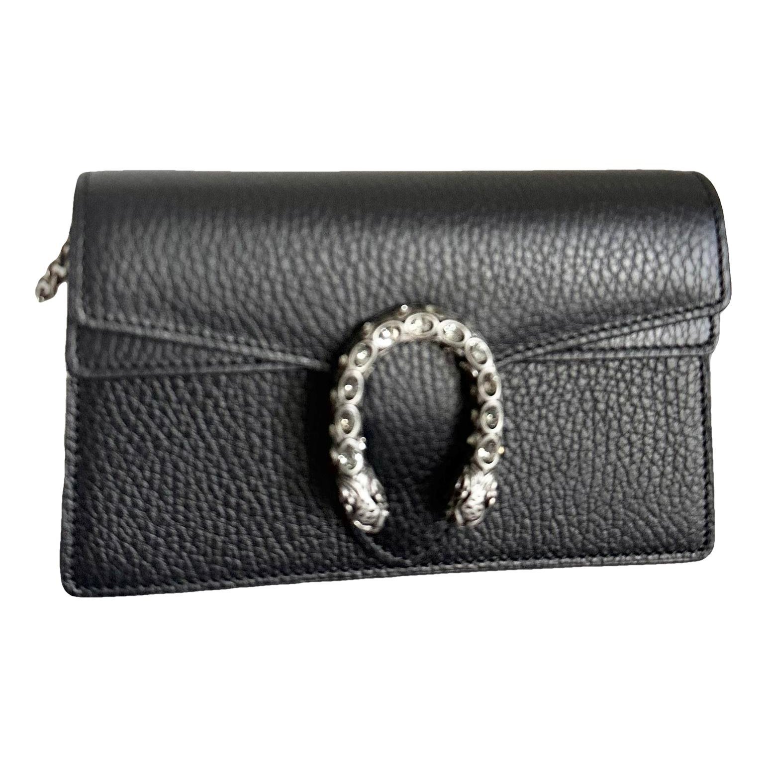 Dionysus Super Mini leather crossbody bag