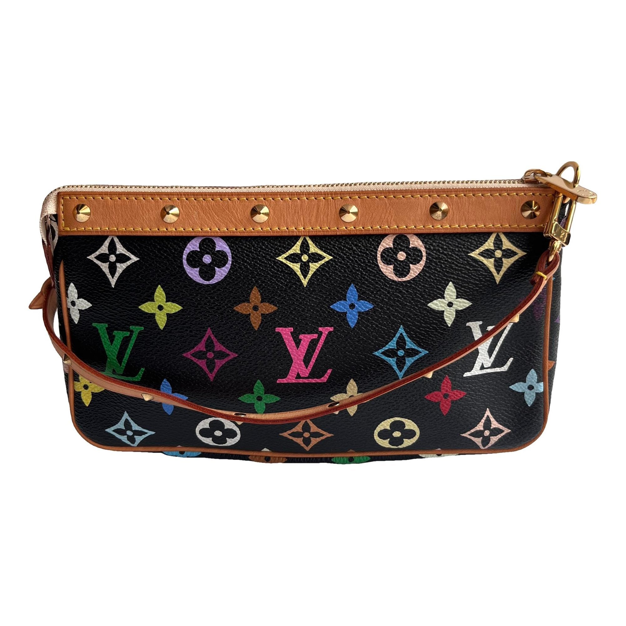 Pochette Accessoire leather handbag