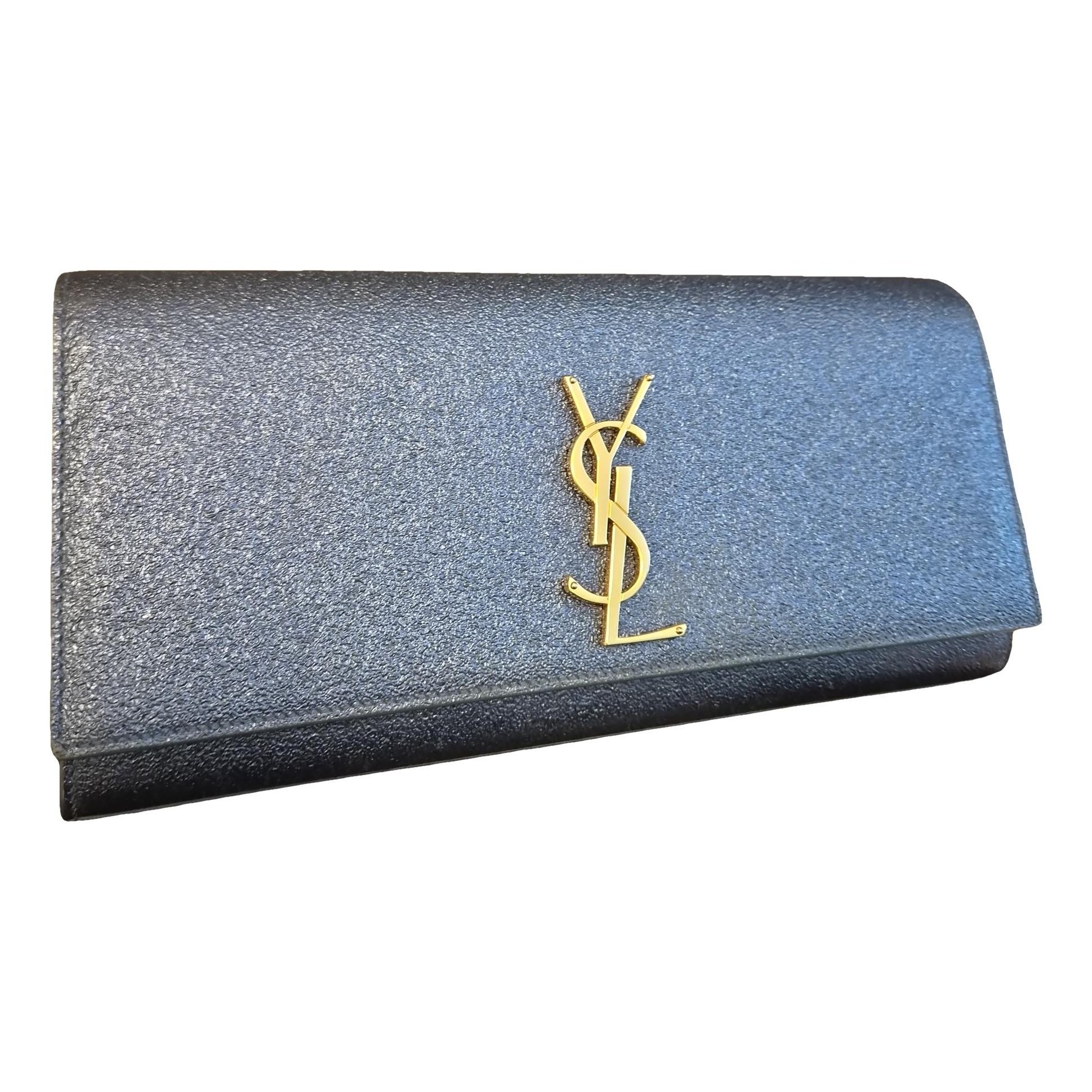 Kate monogramme leather clutch bag