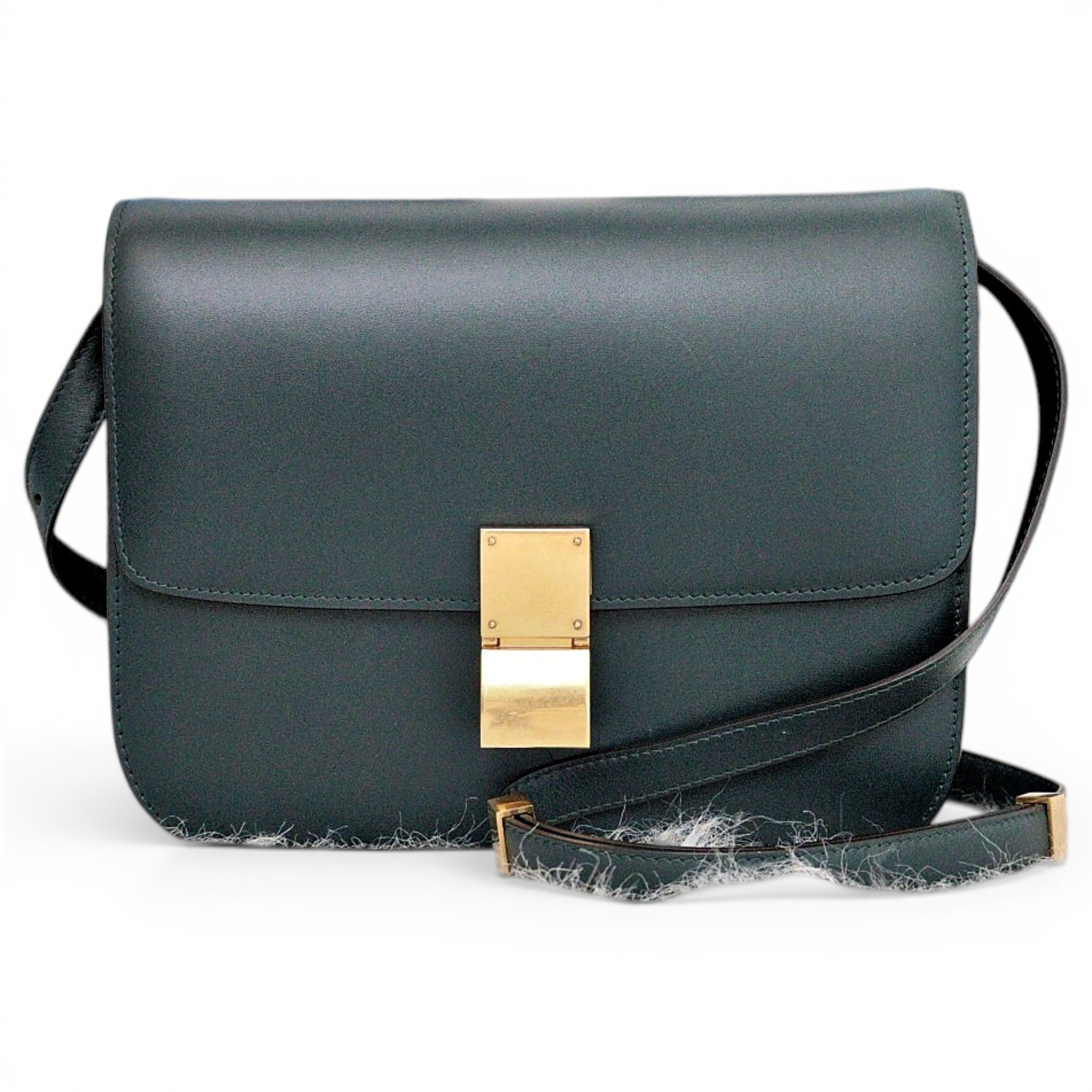 Classic leather handbag