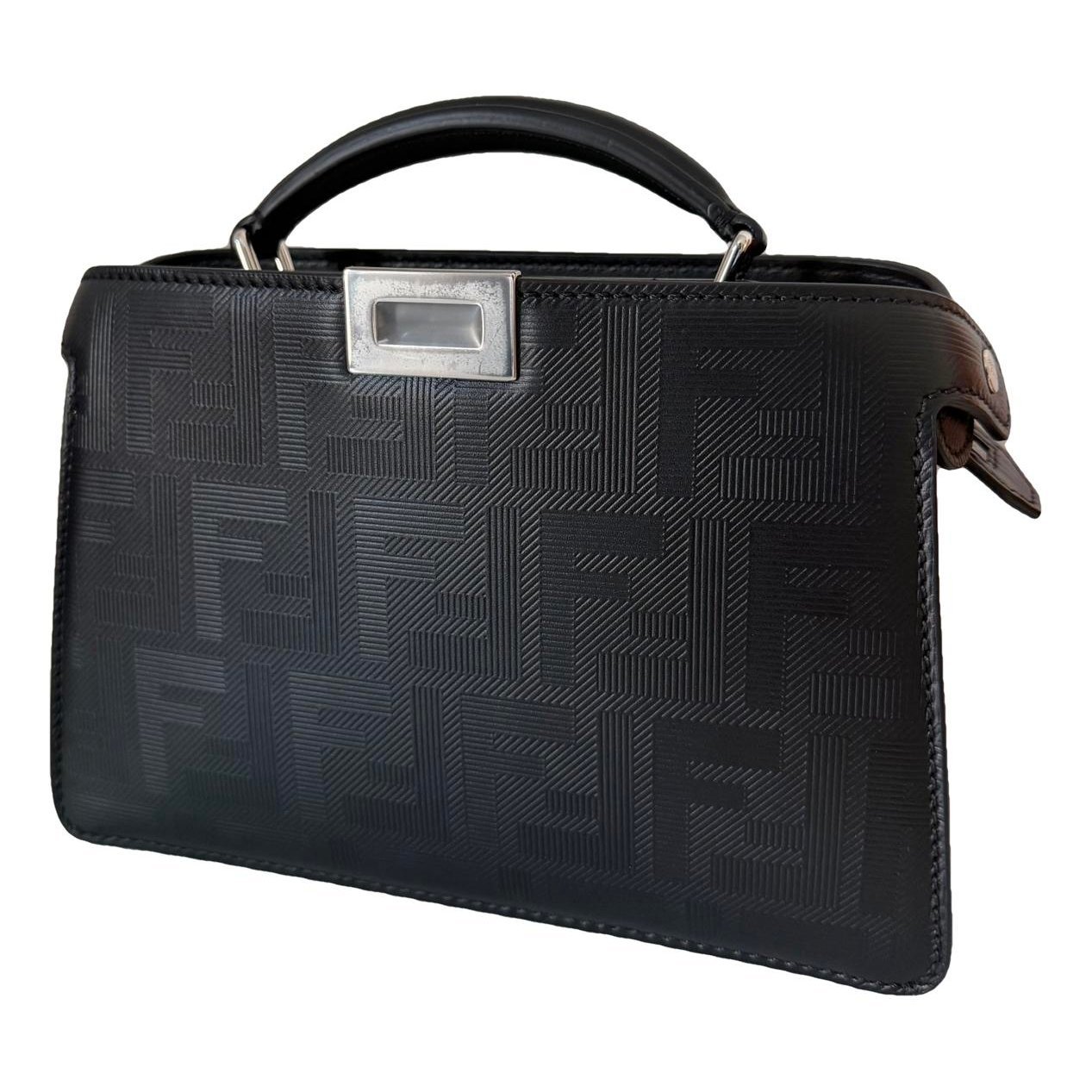 Peekaboo leather handbag