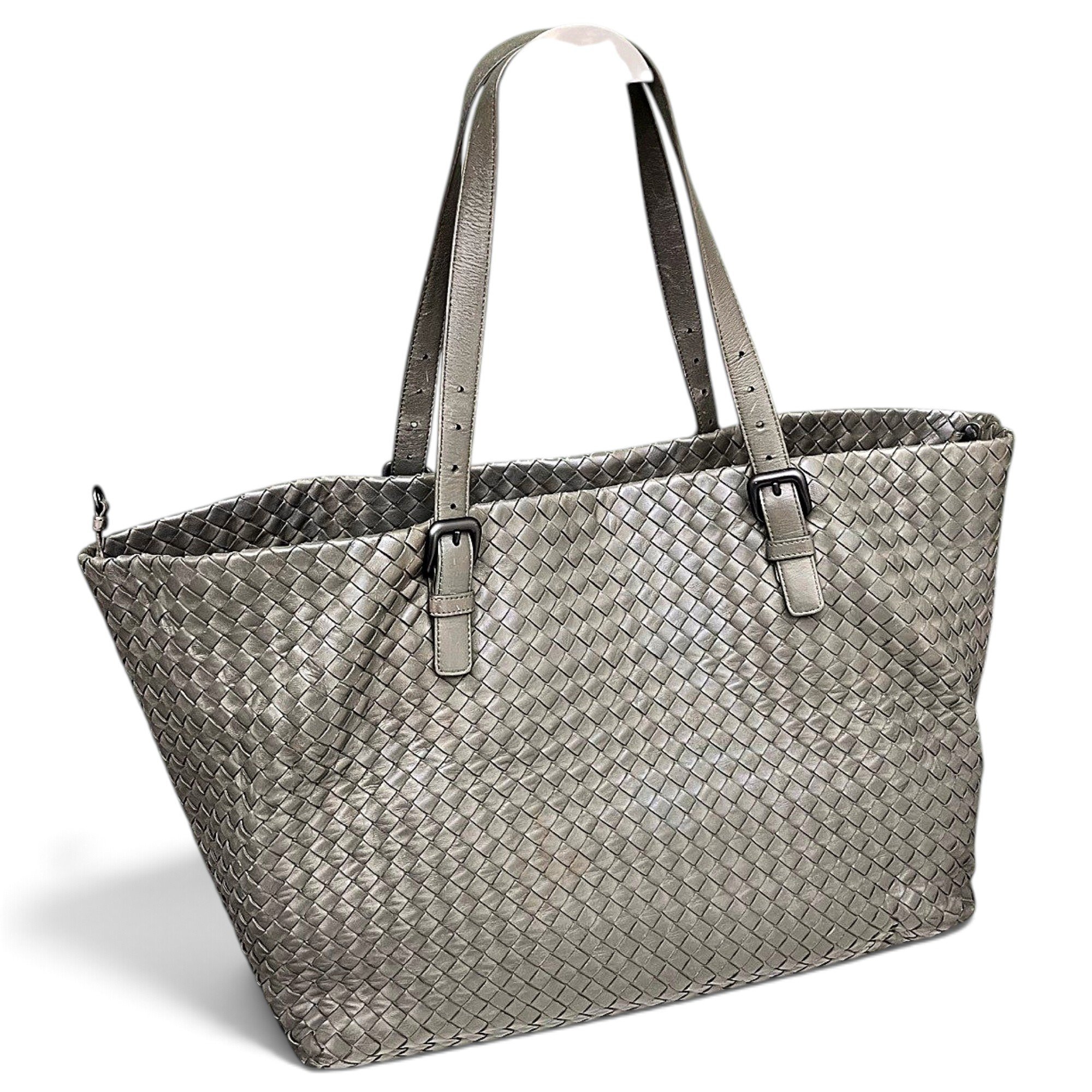 Fourre-Tout leather handbag