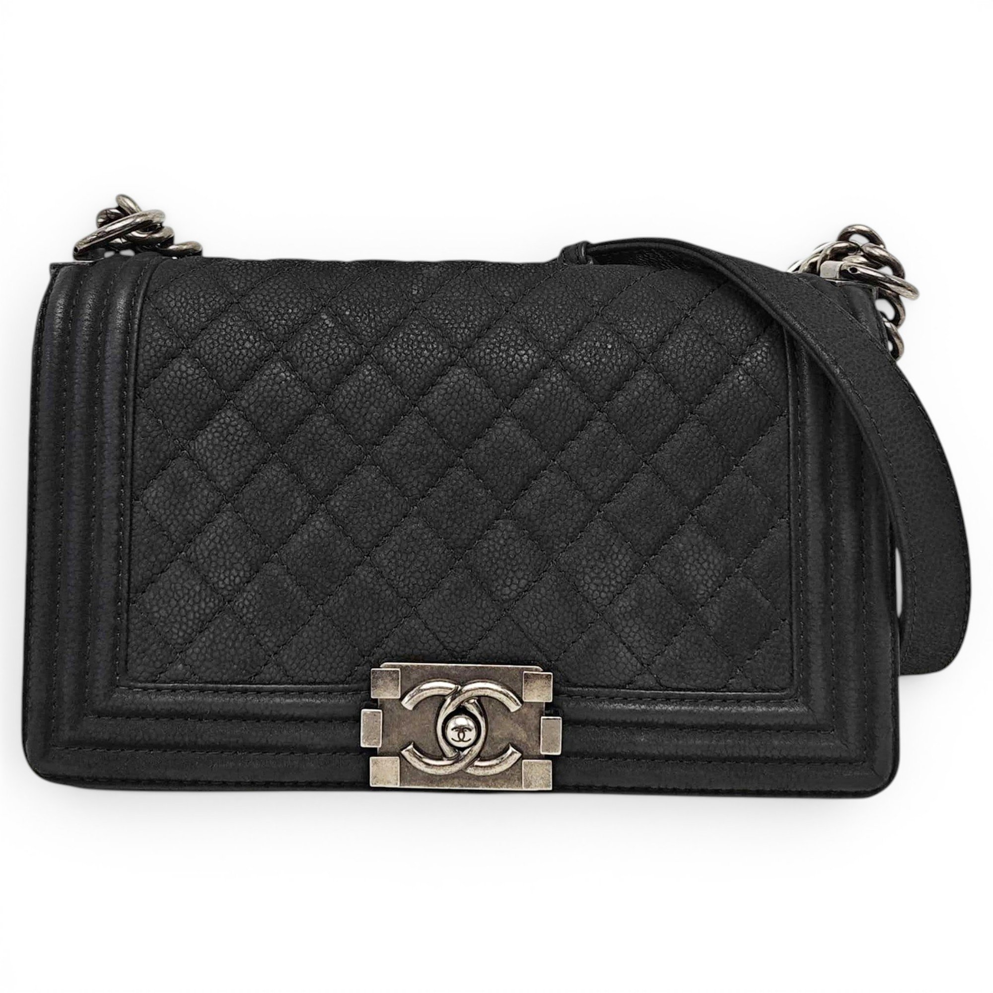 Boy leather crossbody bag
