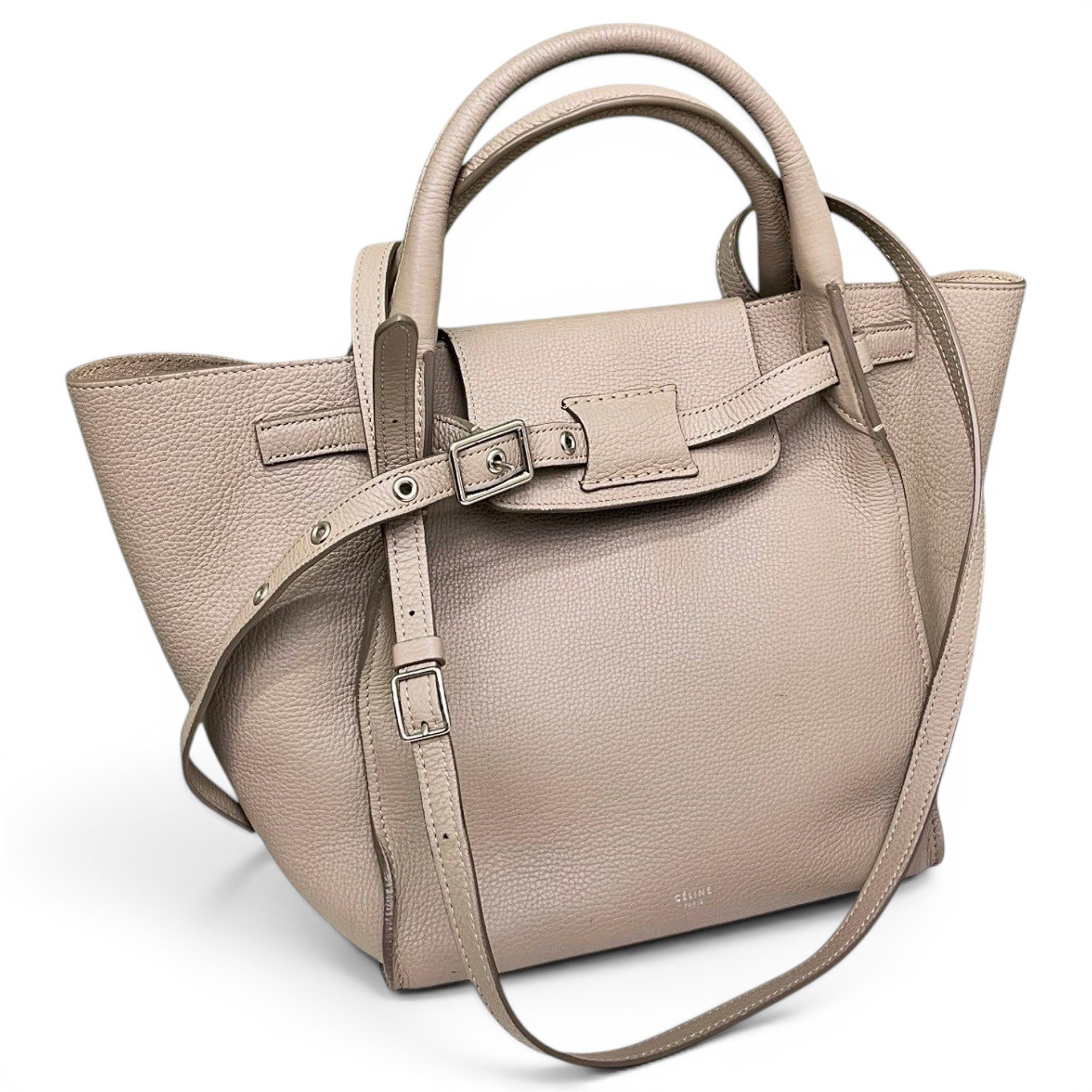 Big Bag leather handbag