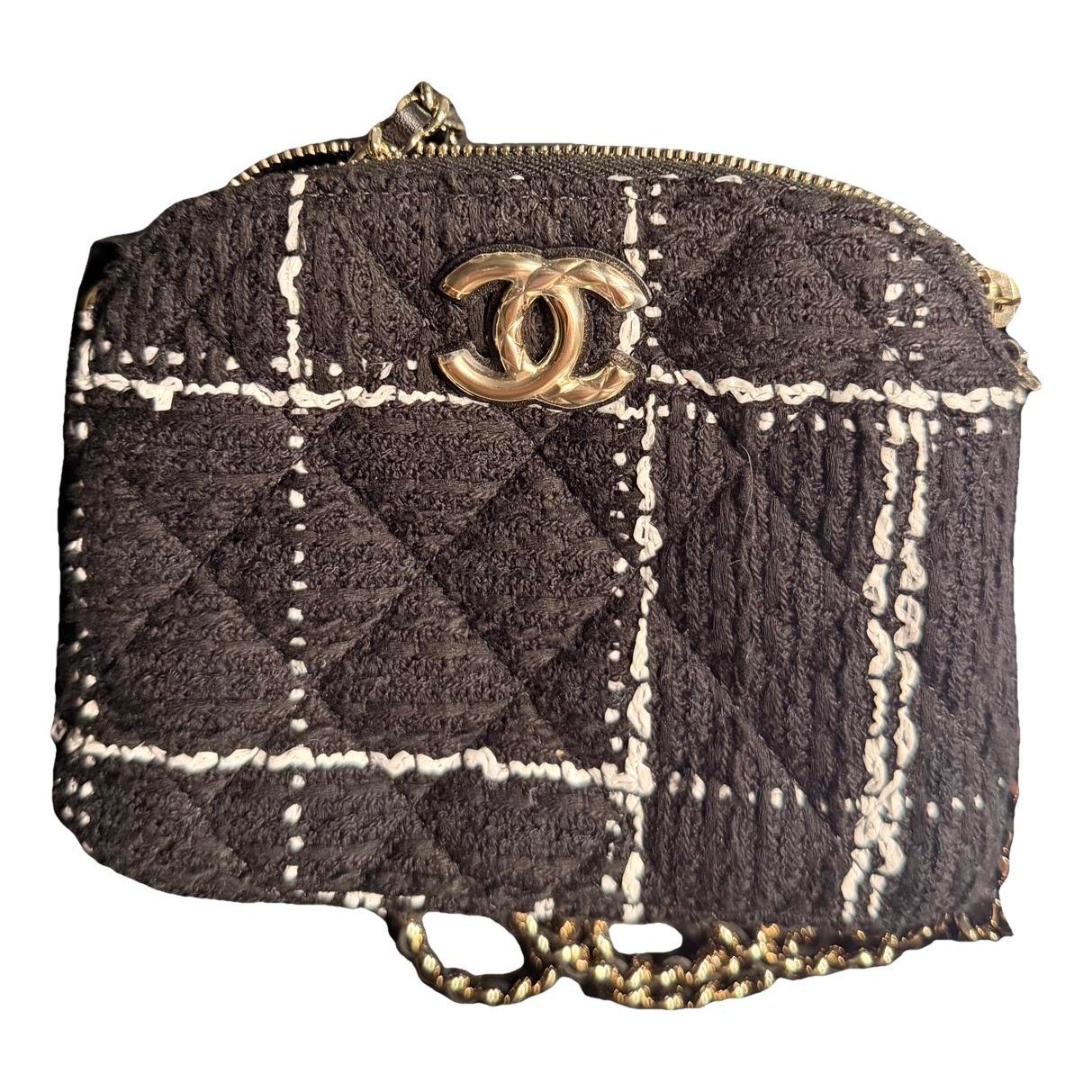 Chanel Tweed clutch bag