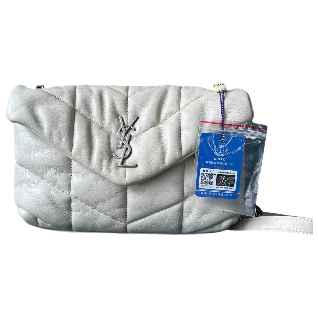 Saint Laurent Loulou Puffer leather handbag