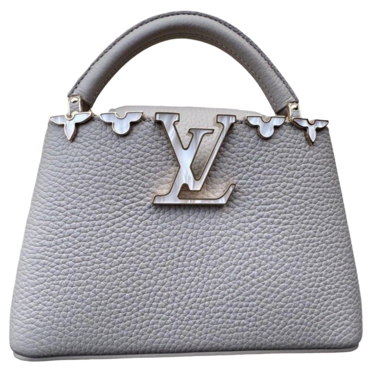Capucines leather handbag