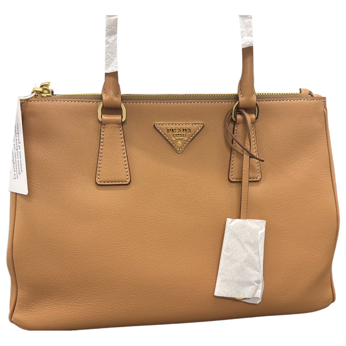 Galleria leather handbag