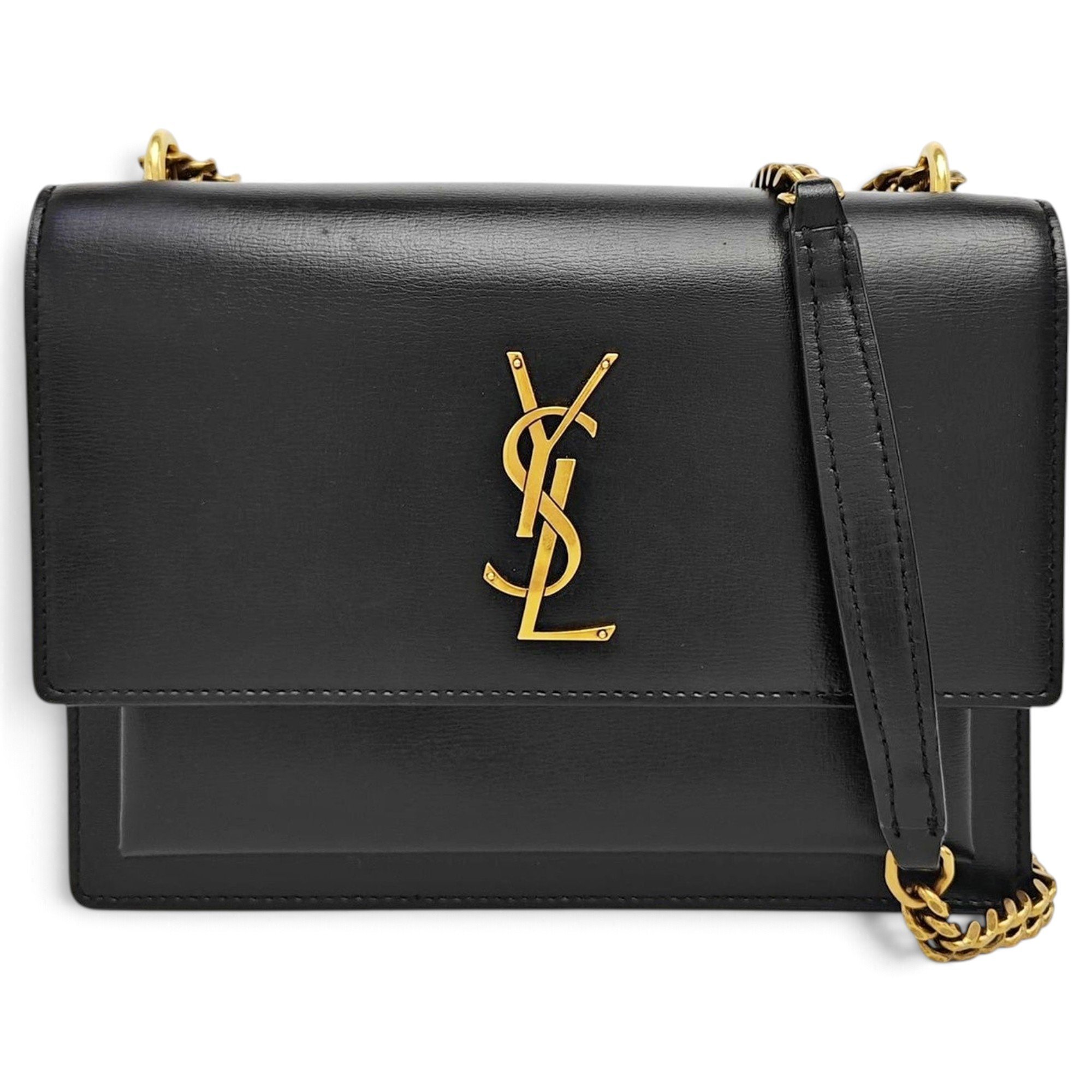 Sunset leather handbag