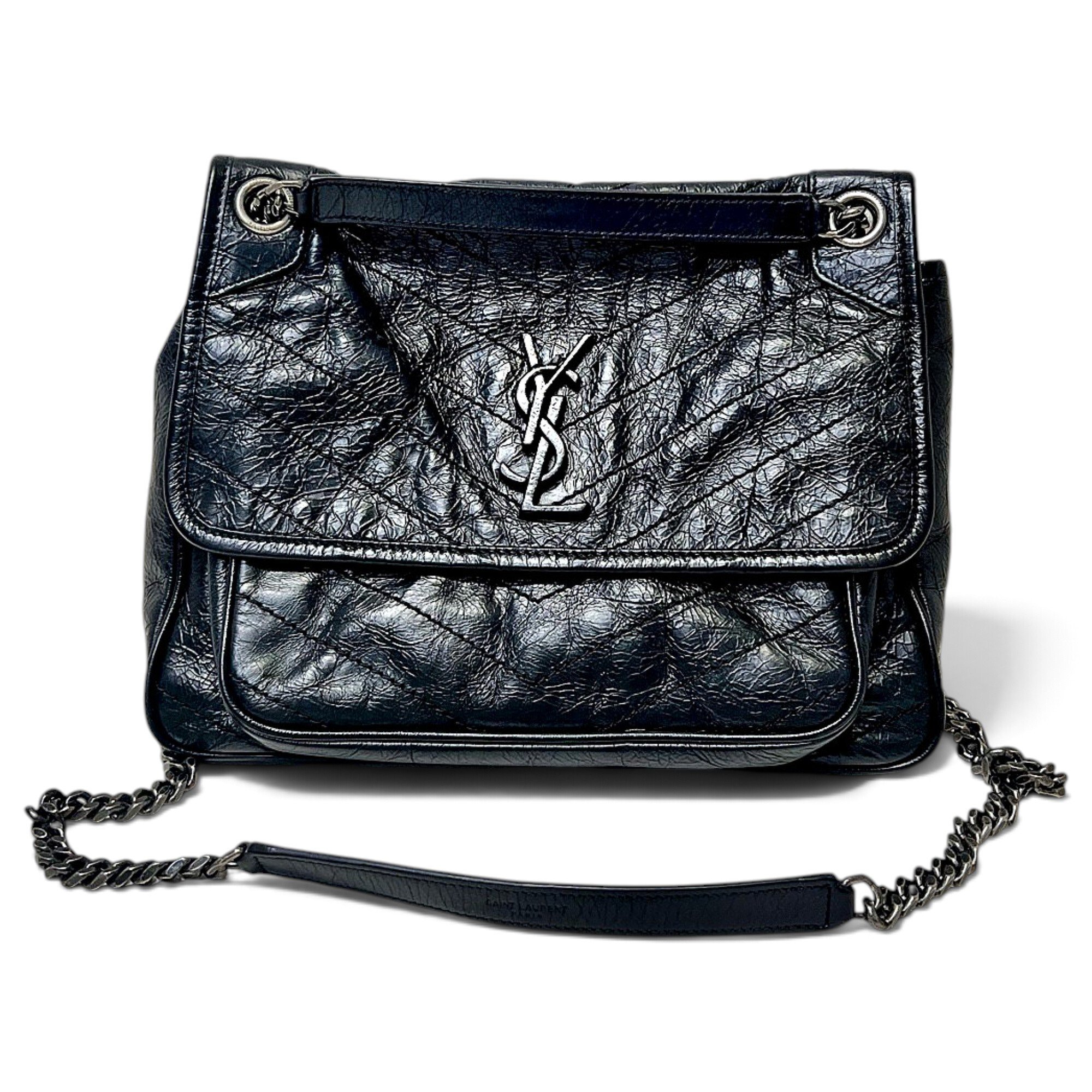 Niki leather crossbody bag