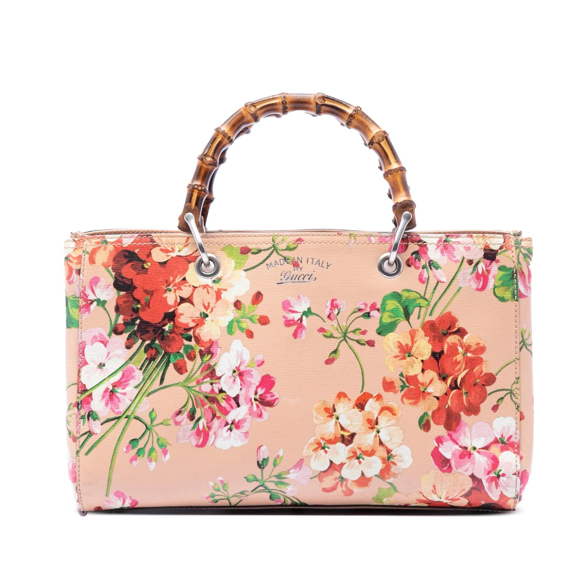 Bamboo Shopper pony-style calfskin handbag