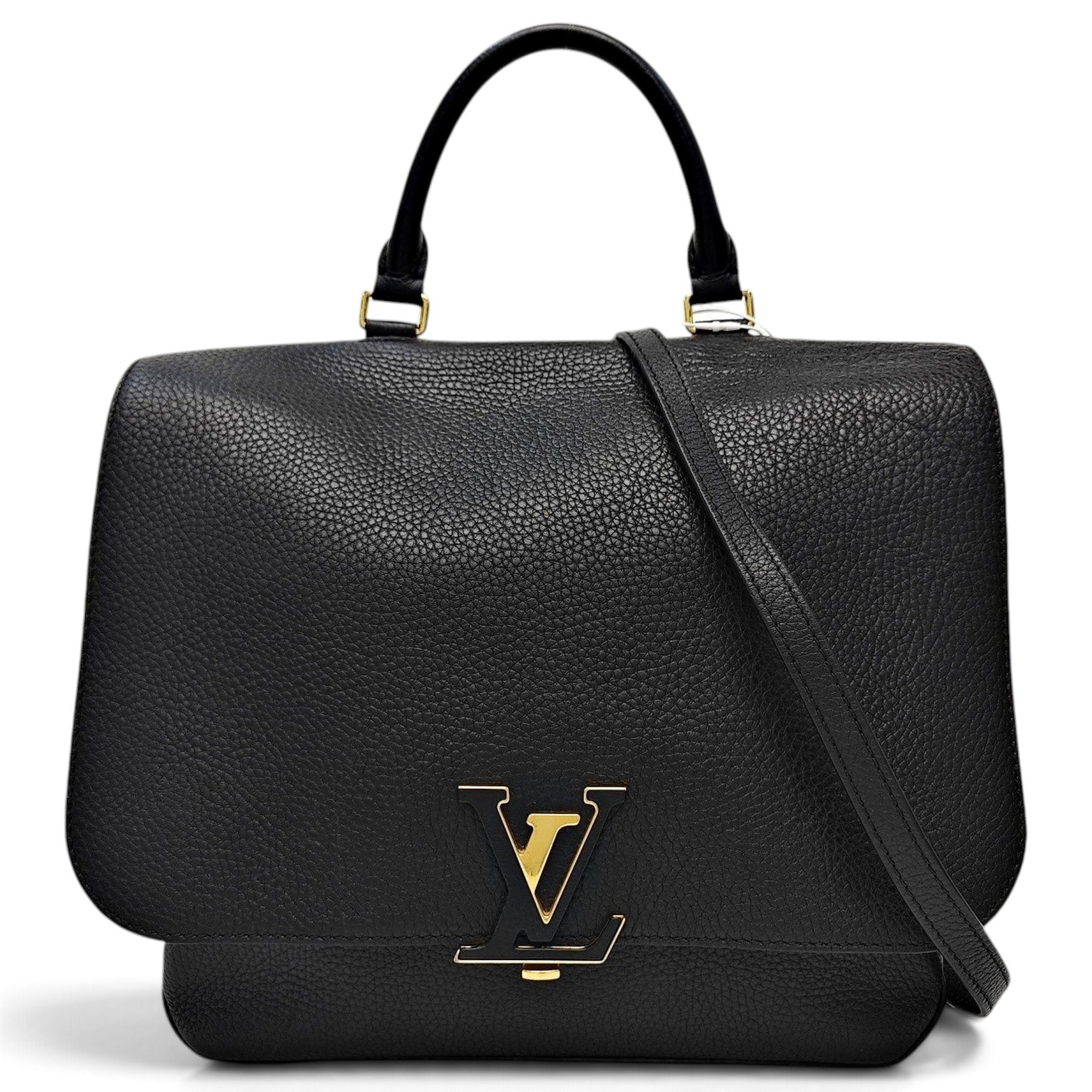 Lockme leather handbag