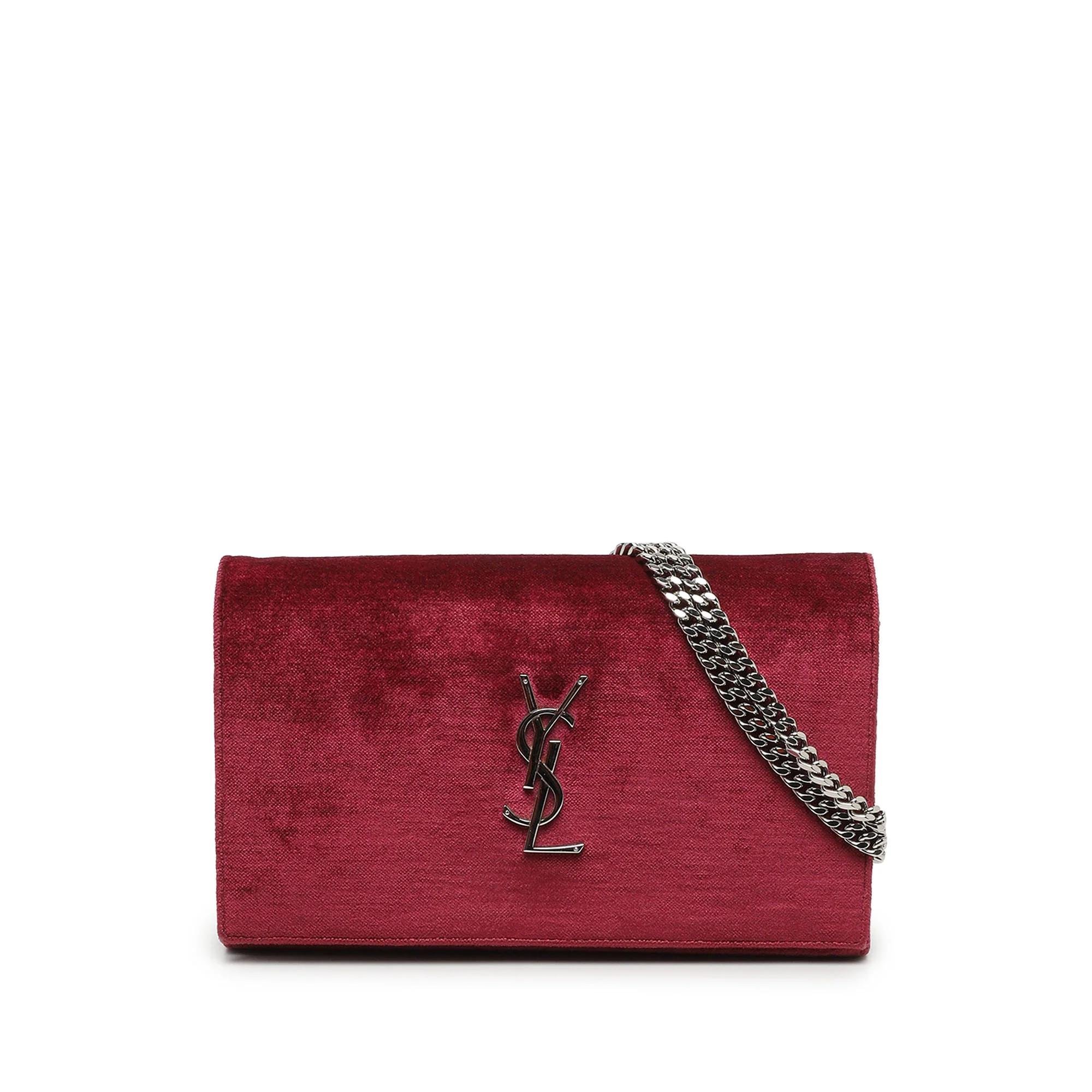 Kate monogramme velvet handbag